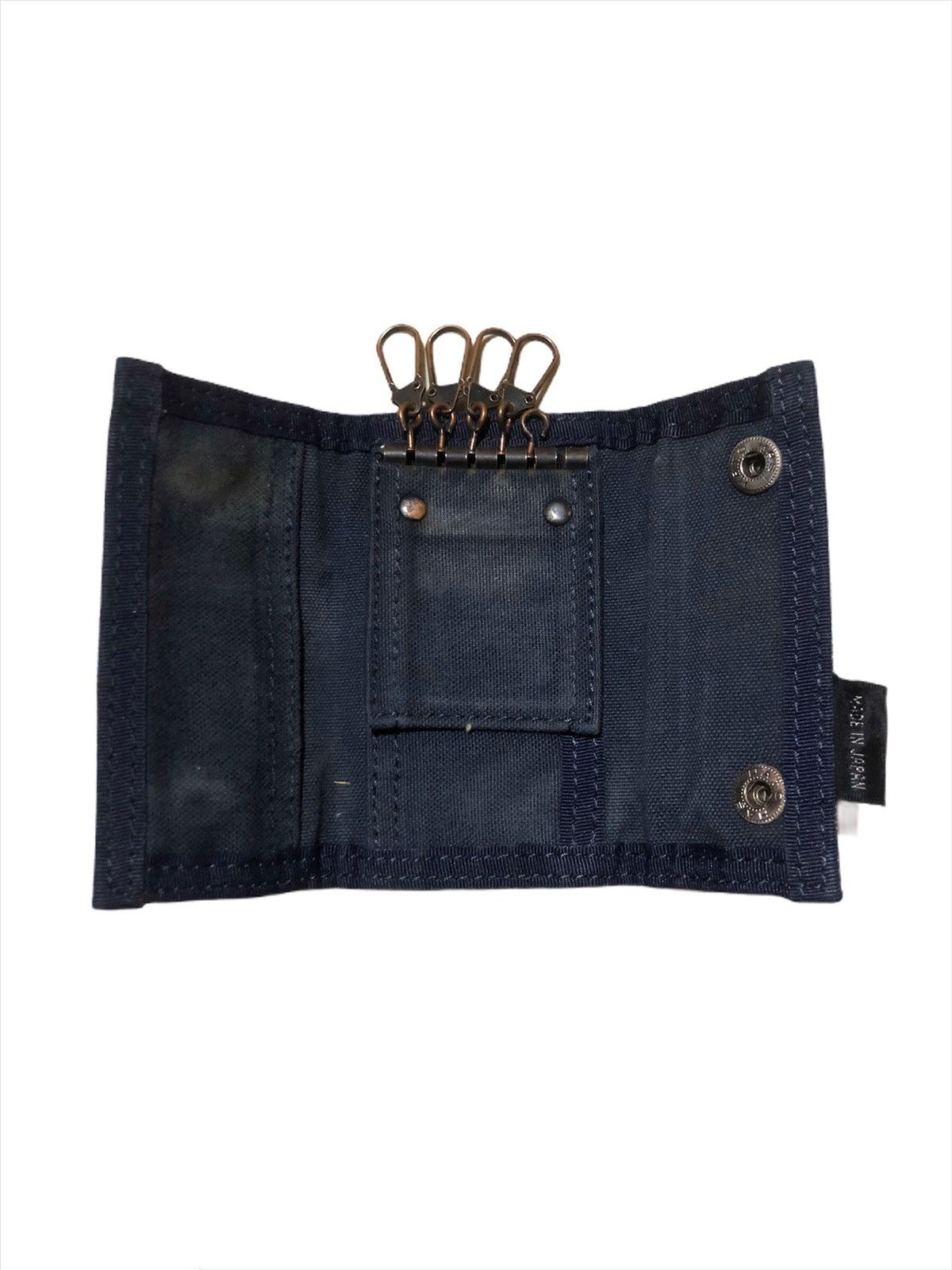 Porter Porter Yoshida Co Durable Canvas Key Holder Wallet Size ONE SIZE - 3 Thumbnail