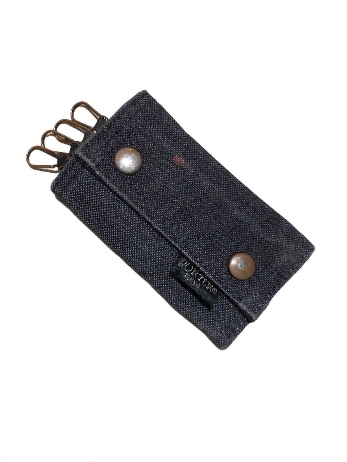Porter Porter Yoshida Co Durable Canvas Key Holder Wallet Size ONE SIZE - 2 Thumbnail
