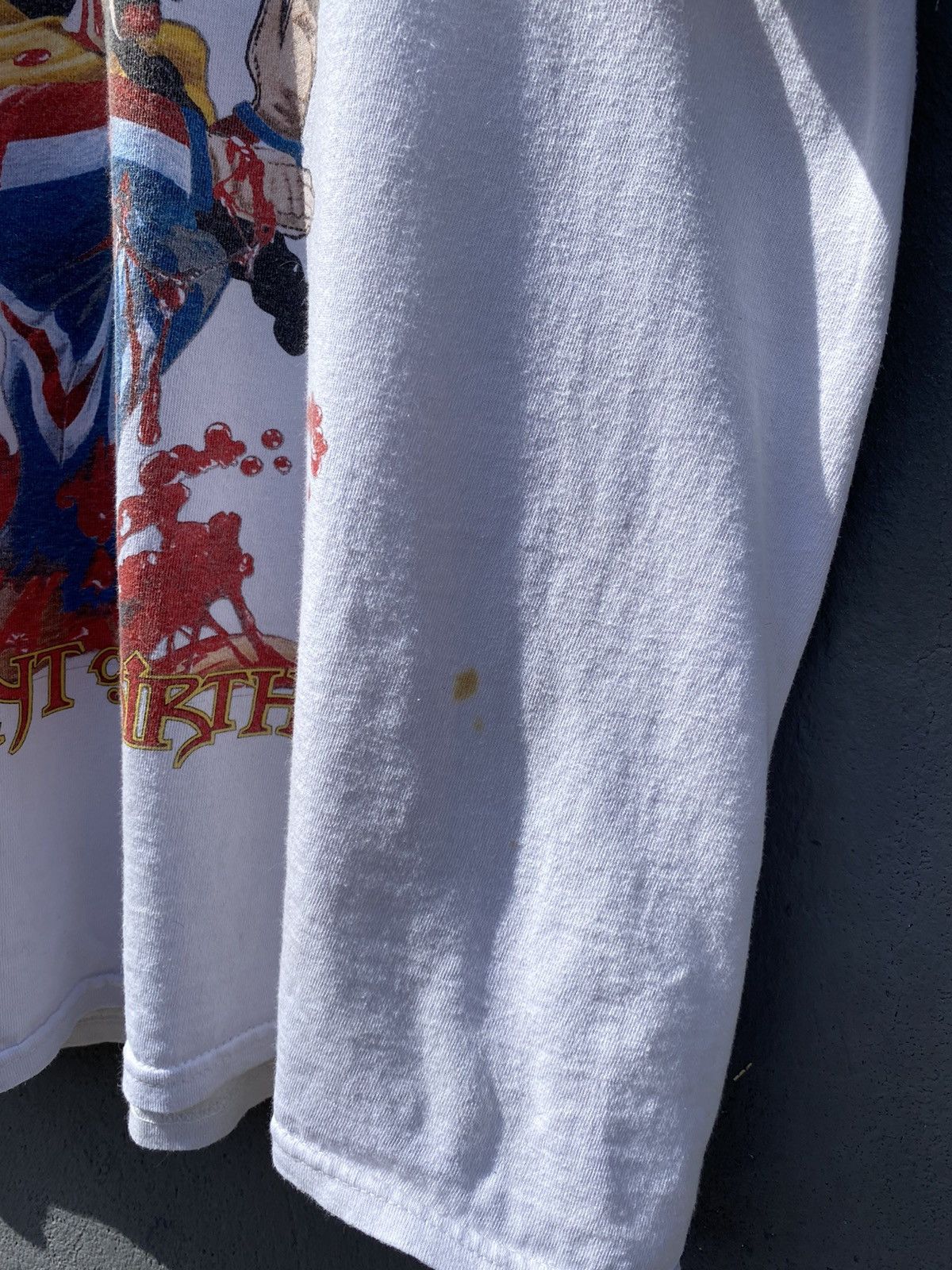 Band Tees × Japanese Brand × Vintage Vintage 90s Bruce Dickinson Accident Of Birth Band Tee Size US L / EU 52-54 / 3 - 5 Thumbnail