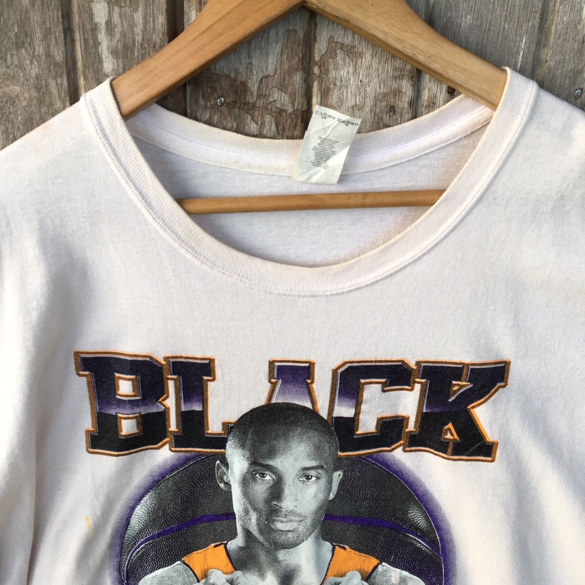 NBA Thrashed Vintage Black Mamba Kobe Bryant ERD GRUNGE GRAIL T Size US XXL / EU 58 / 5 - 4 Thumbnail