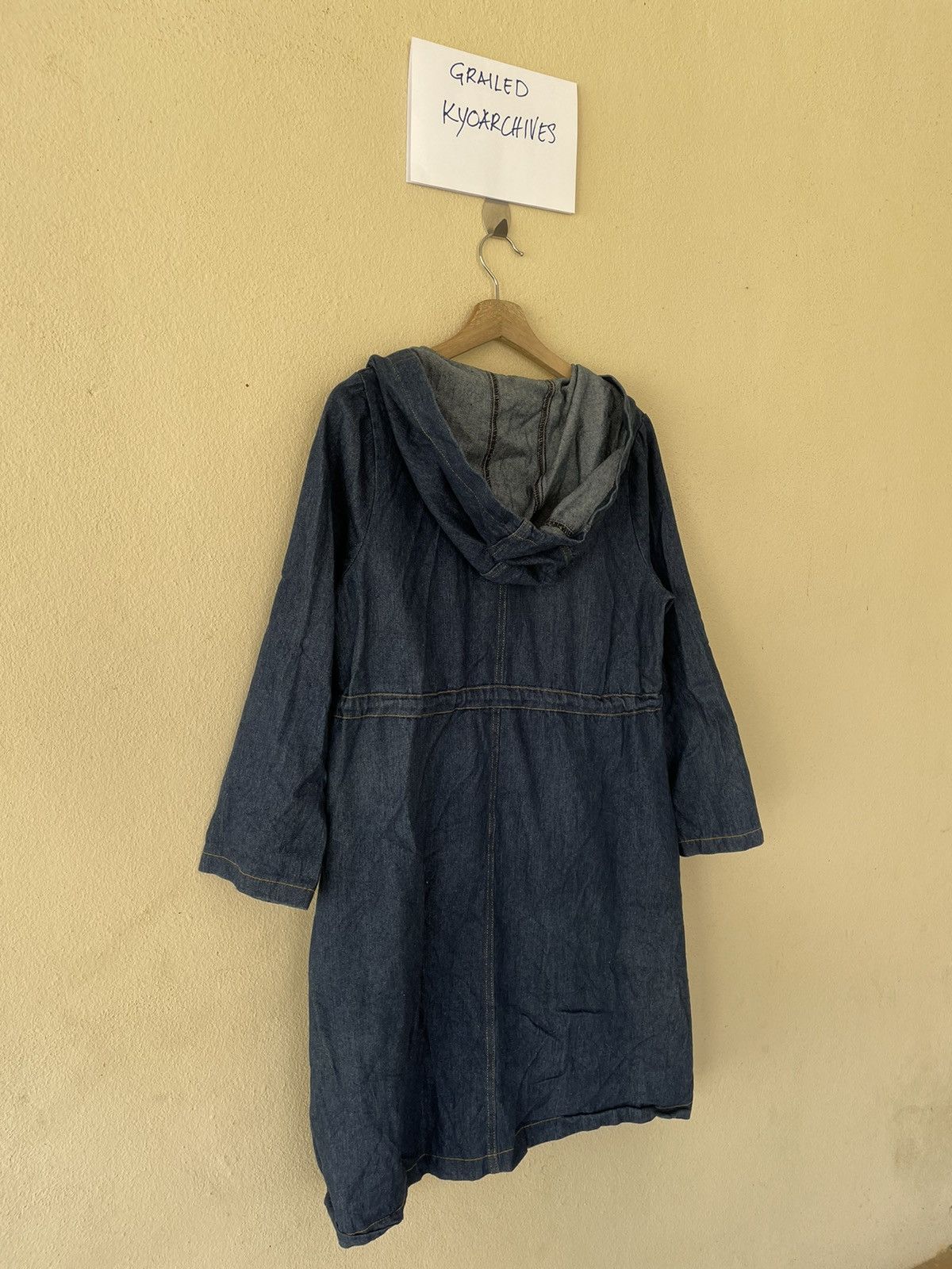 Japanese Brand × Vintage VINTAGE BLUE DENIM PARKAS S-M Size US M / EU 48-50 / 2 - 5 Thumbnail