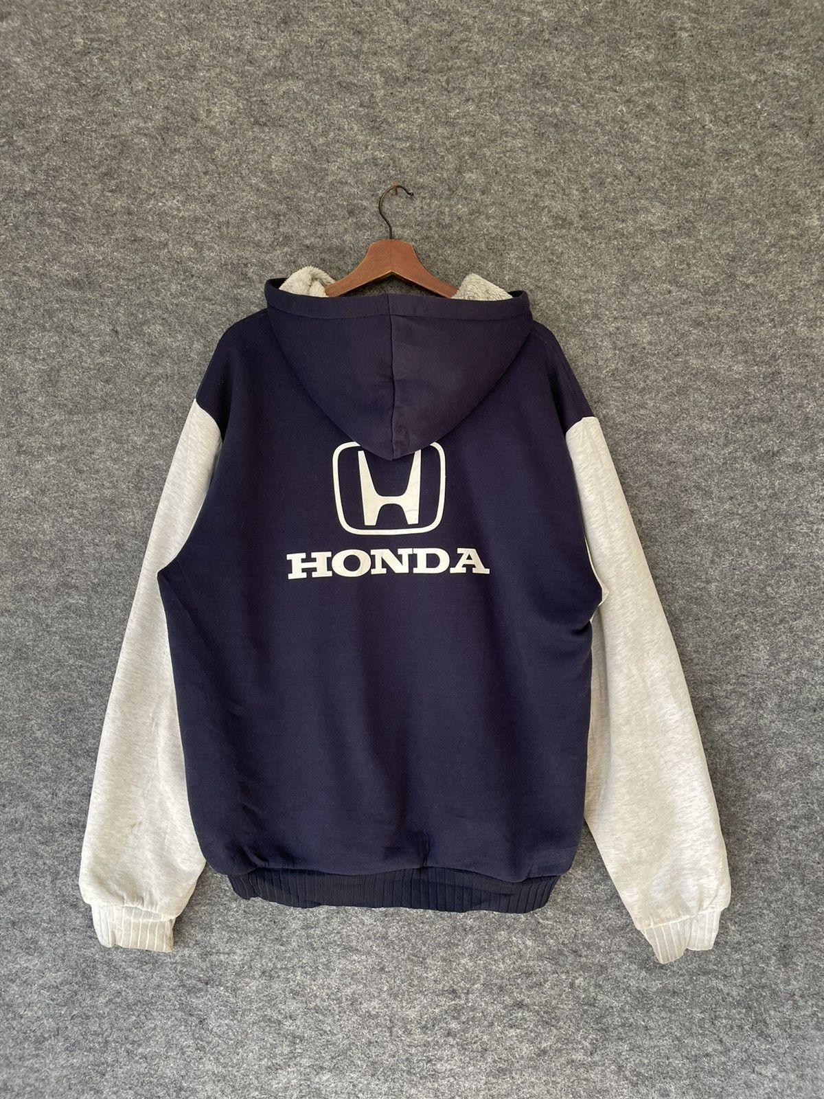Pre-owned Honda X Racing Honda Big Logo Hoodie In Mix