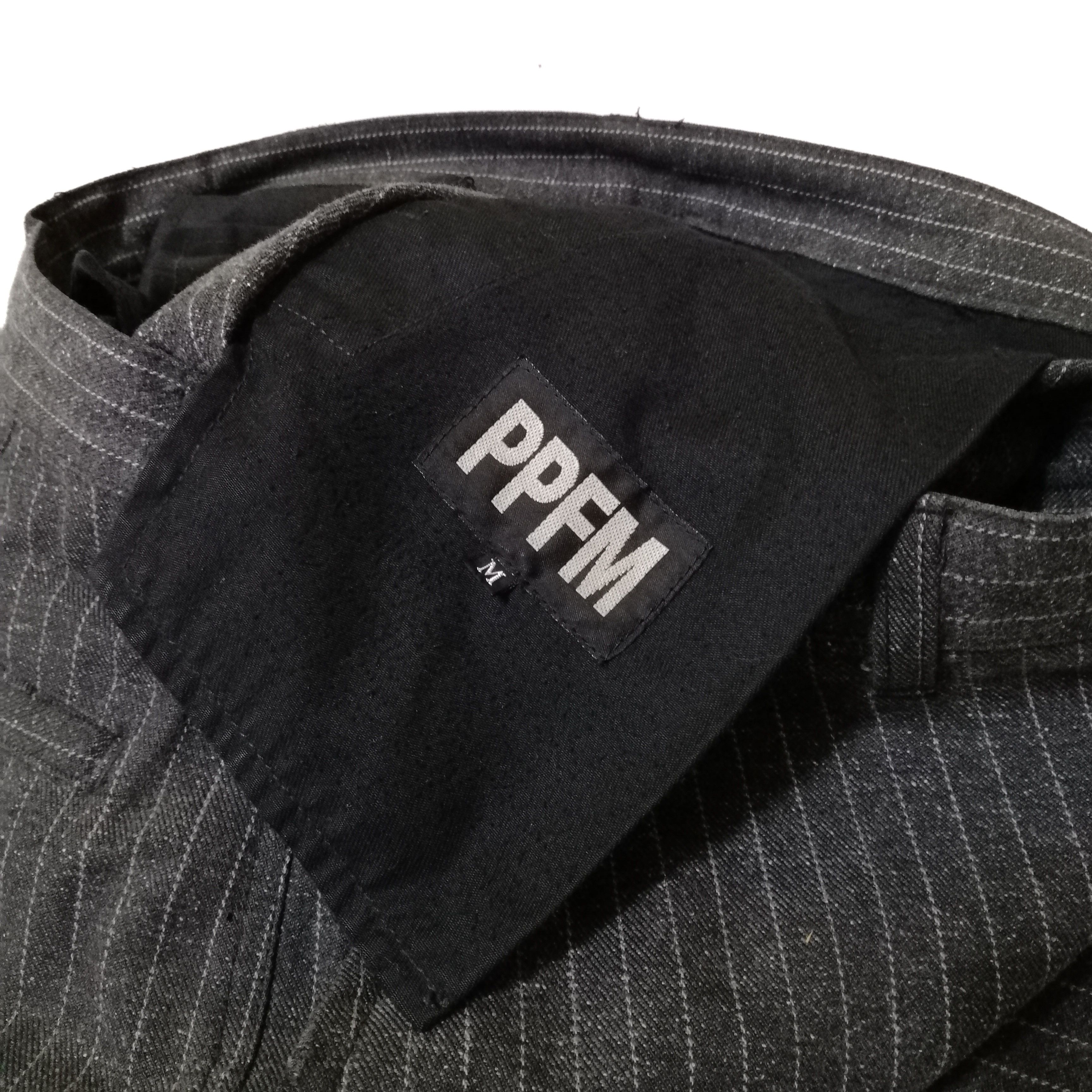 Japanese Brand 🔥PPFM japanese brands pinstripe cargo pants Size US 32 / EU 48 - 5 Thumbnail