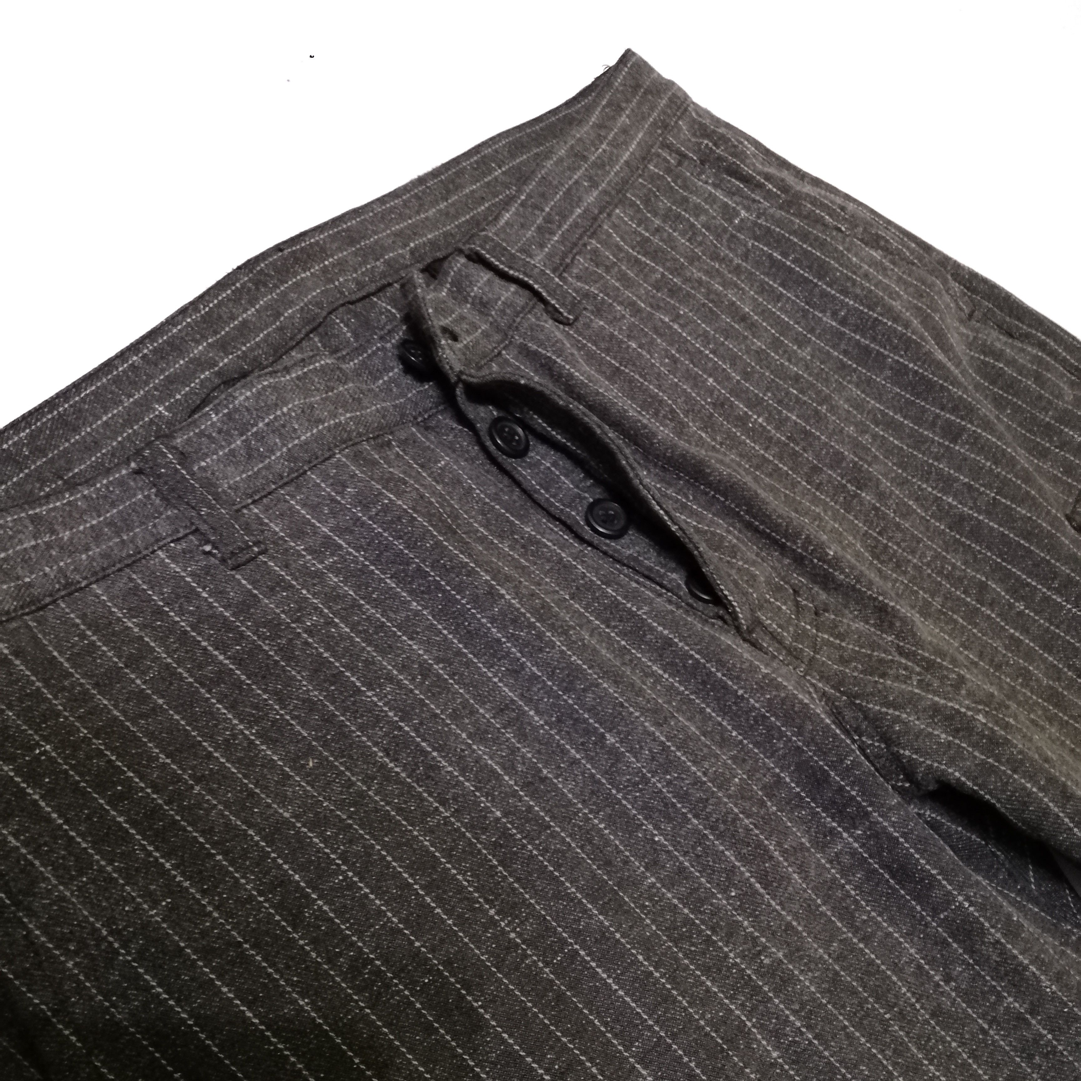 Japanese Brand 🔥PPFM japanese brands pinstripe cargo pants Size US 32 / EU 48 - 4 Thumbnail