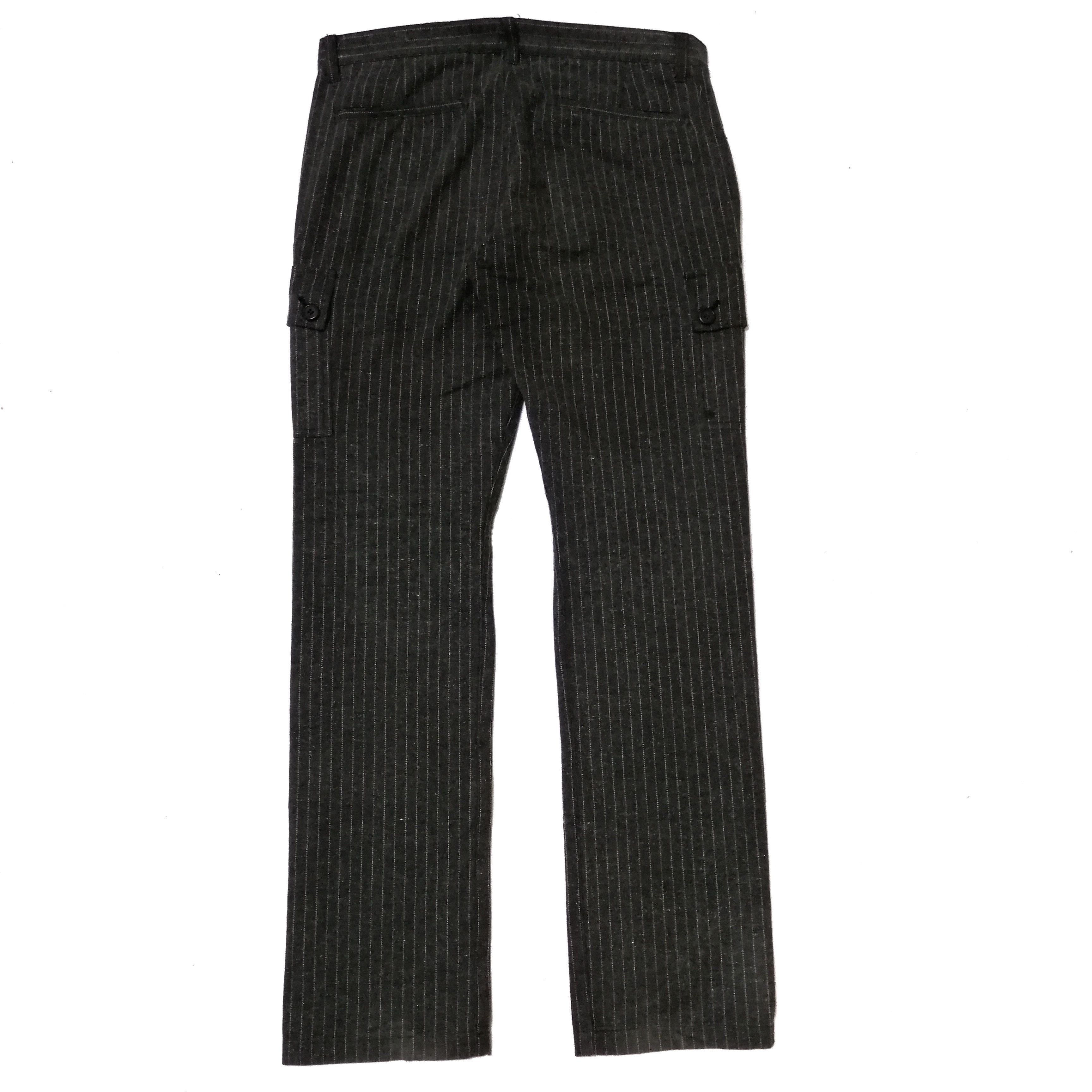 Japanese Brand 🔥PPFM japanese brands pinstripe cargo pants Size US 32 / EU 48 - 2 Thumbnail