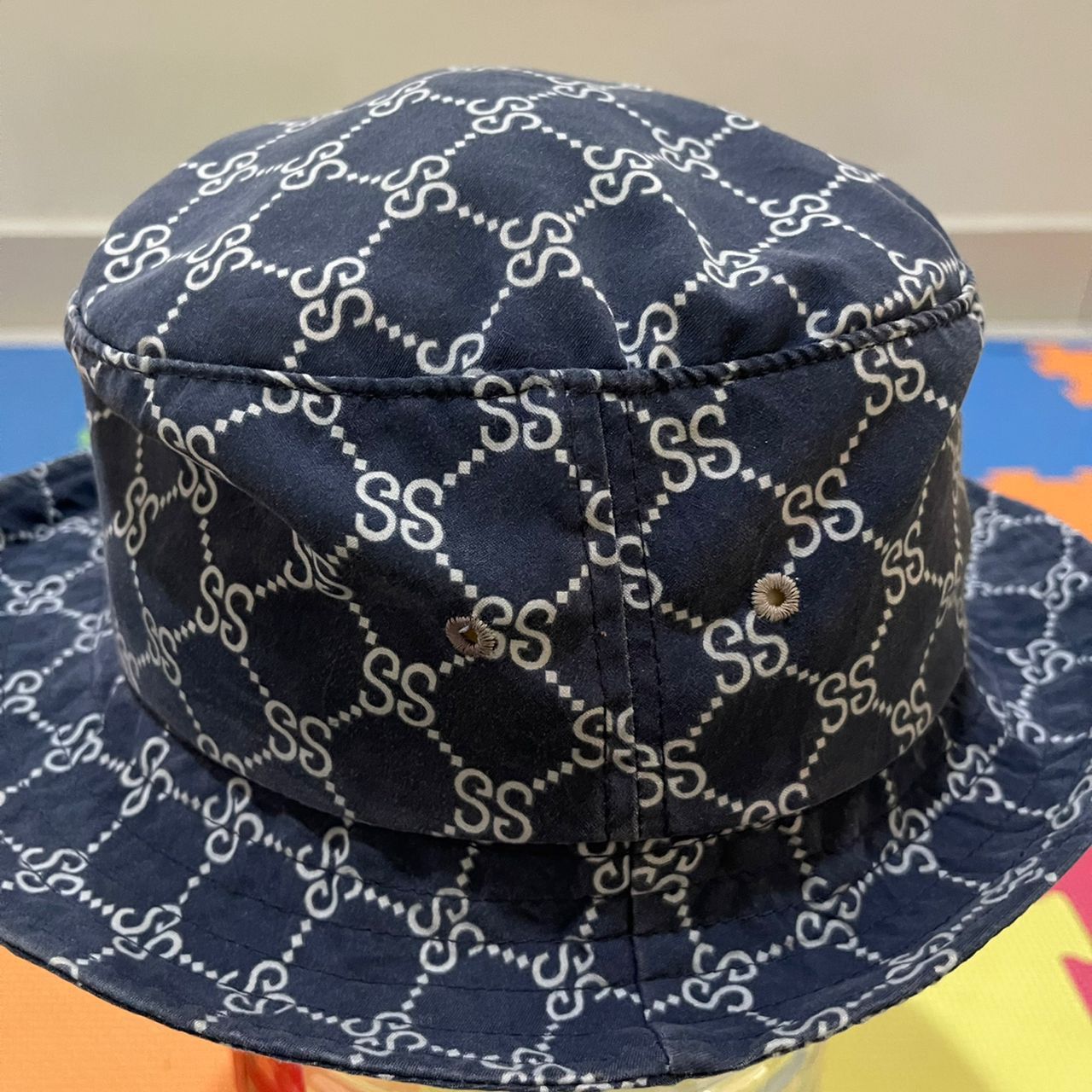 Stussy Vintage STUSSY usa monogram bucket hat Size 38 - 2 Thumbnail