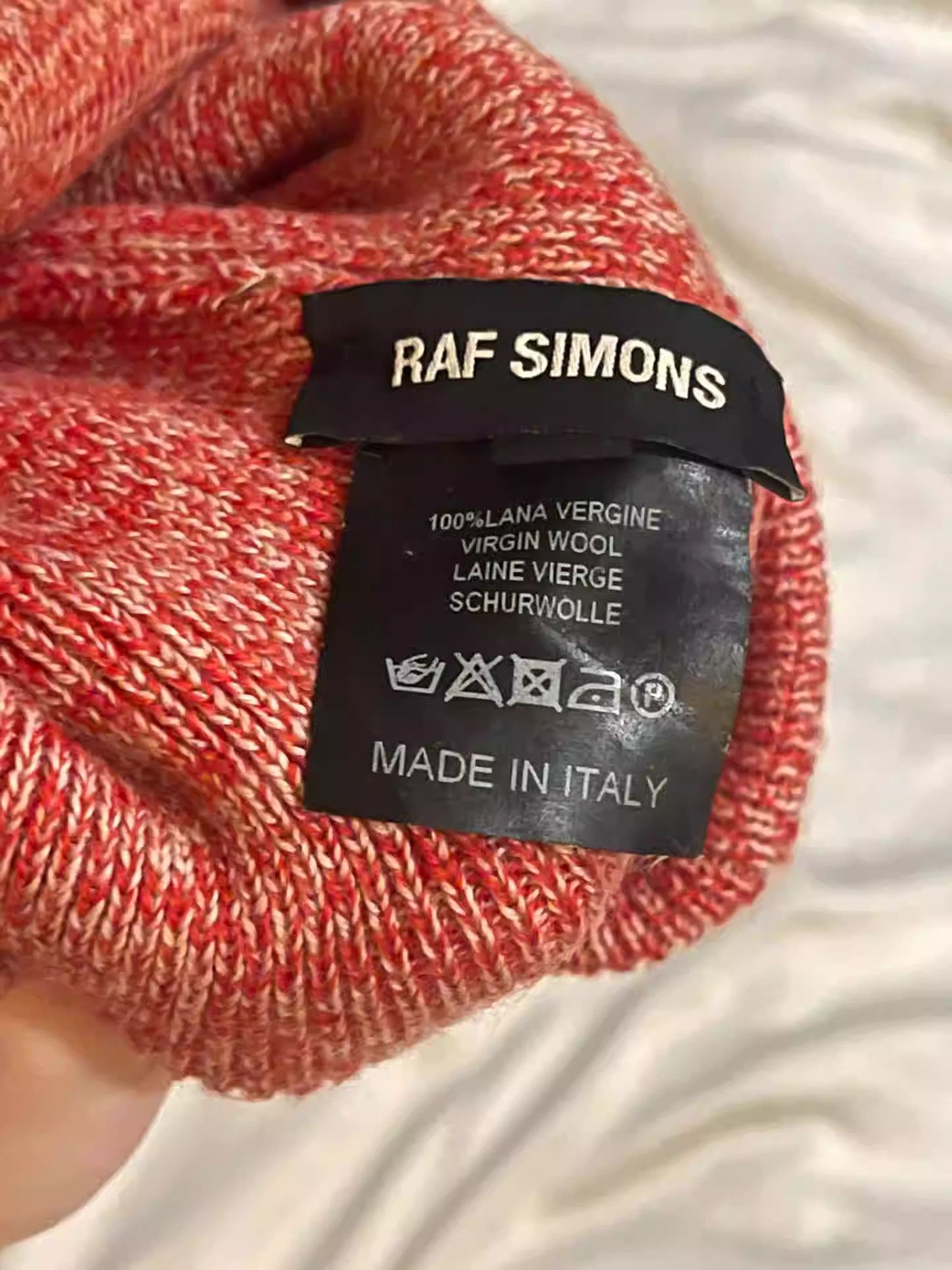 Raf Simons Raf Simons 15aw red cold cap Size ONE SIZE - 2 Thumbnail