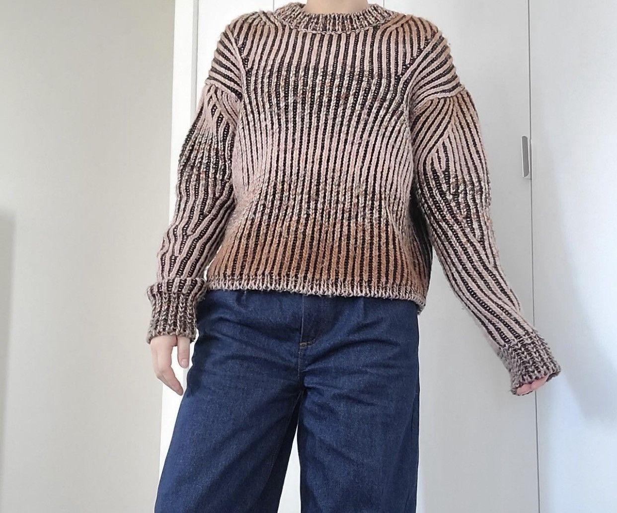 Acne Studios RARE GRAIL acne studios gradient weave sweater | Grailed