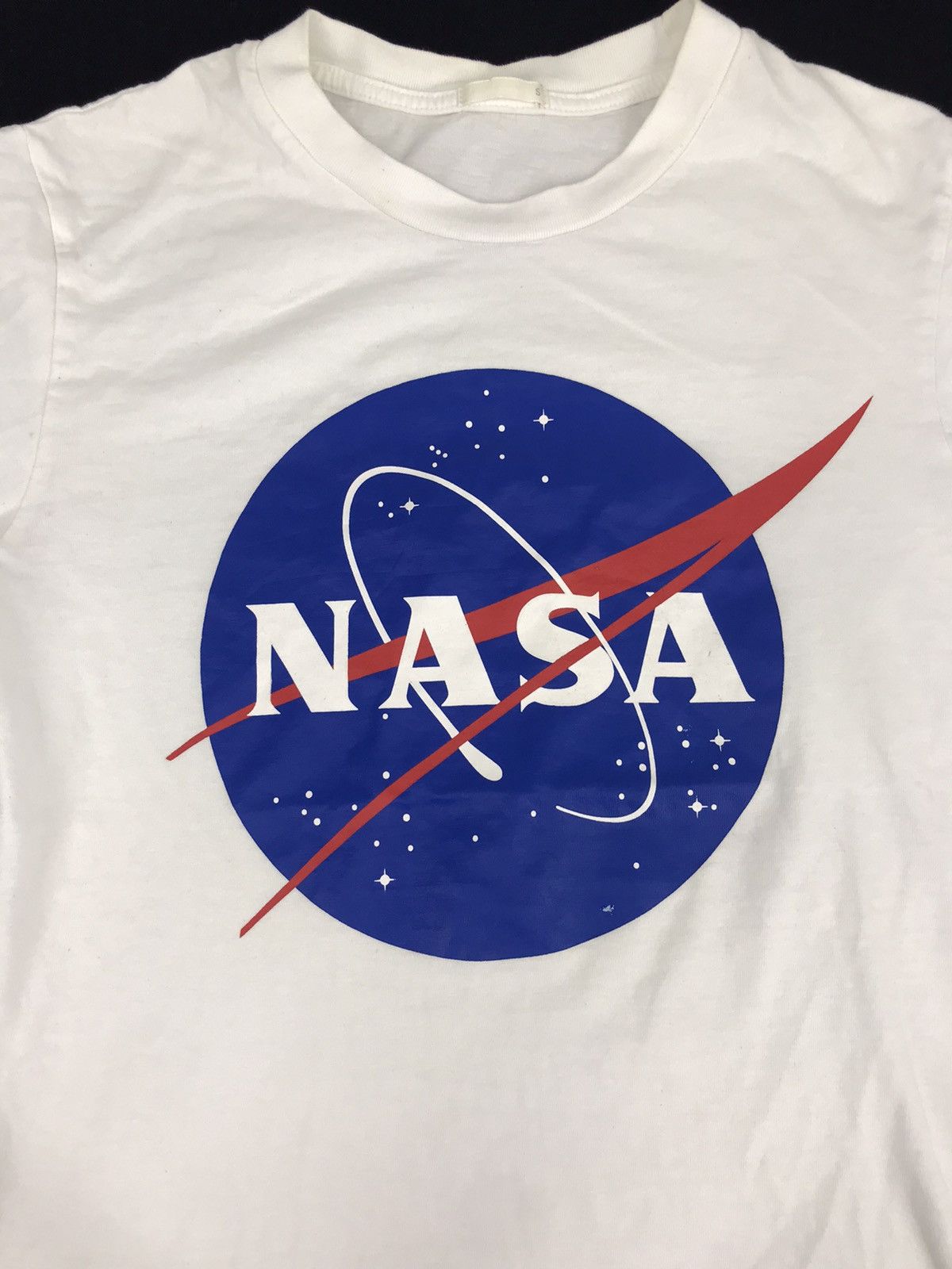 Japanese Brand Vintage NASA Earth Printed Spell Out Logo Design Tee Shirt Size S / US 4 / IT 40 - 2 Thumbnail