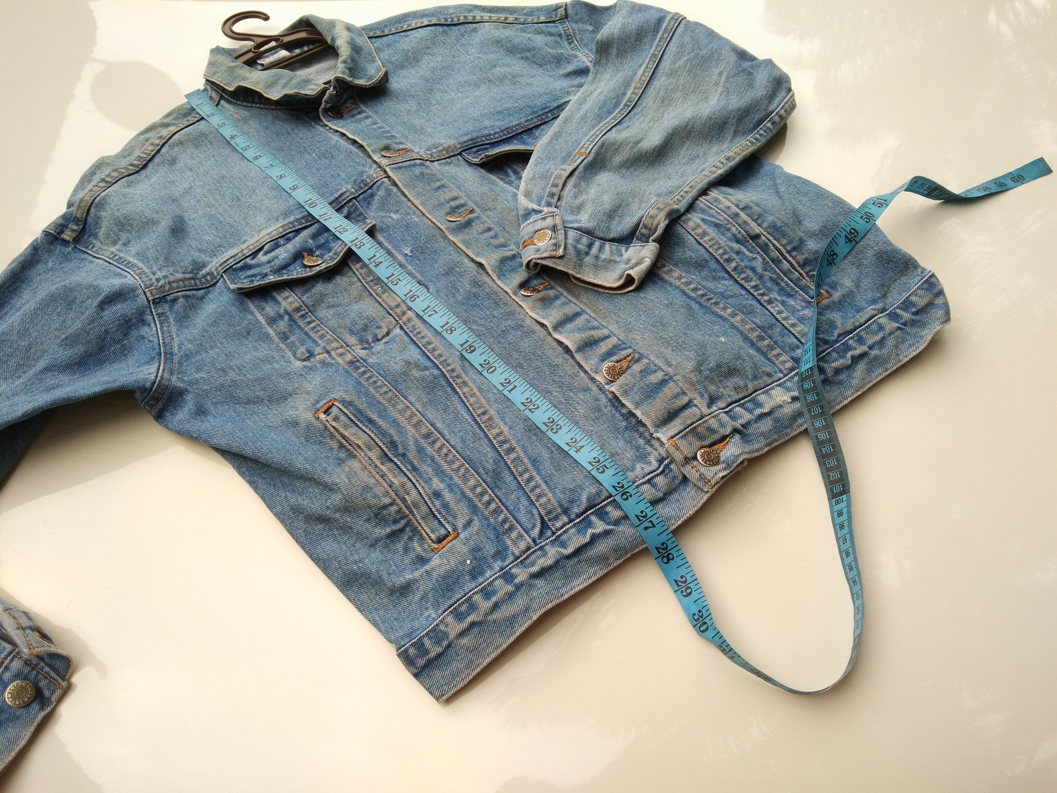 Vintage VINTAGE RAYNOR GARRAGE DOORS WORKERS DENIM JACKET Size US XL / EU 56 / 4 - 11 Thumbnail