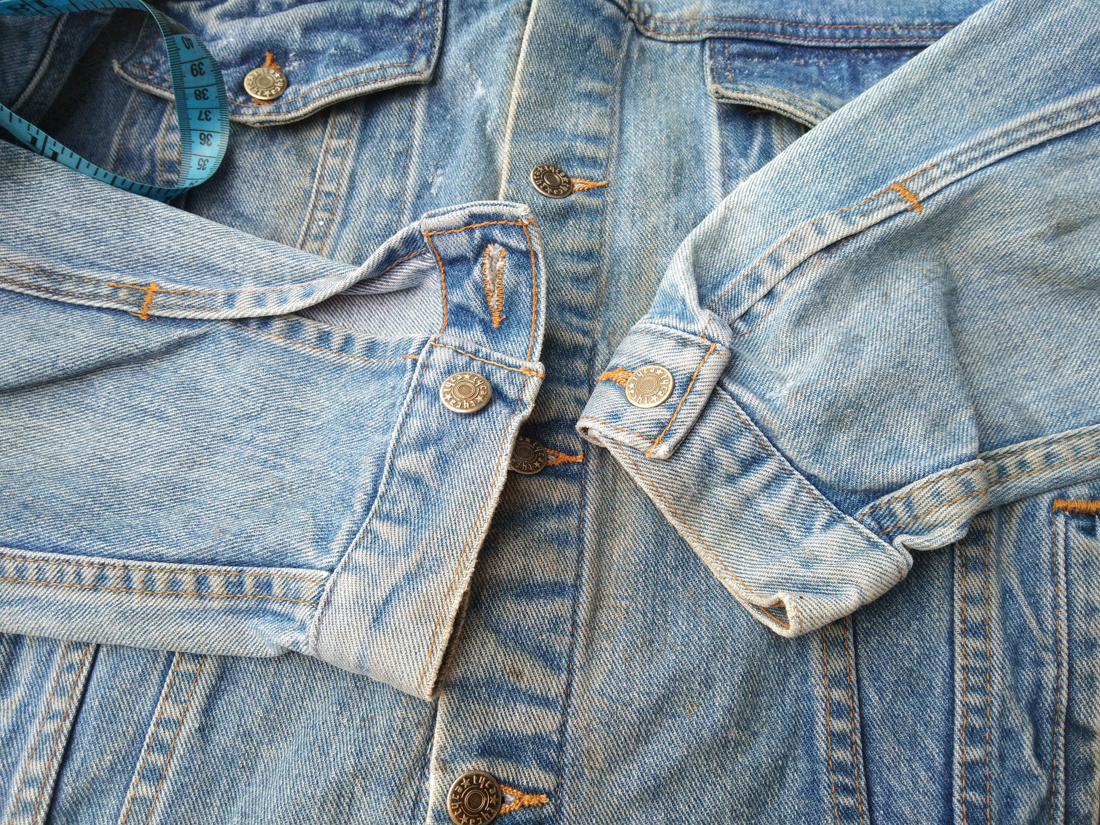Vintage VINTAGE RAYNOR GARRAGE DOORS WORKERS DENIM JACKET Size US XL / EU 56 / 4 - 14 Thumbnail