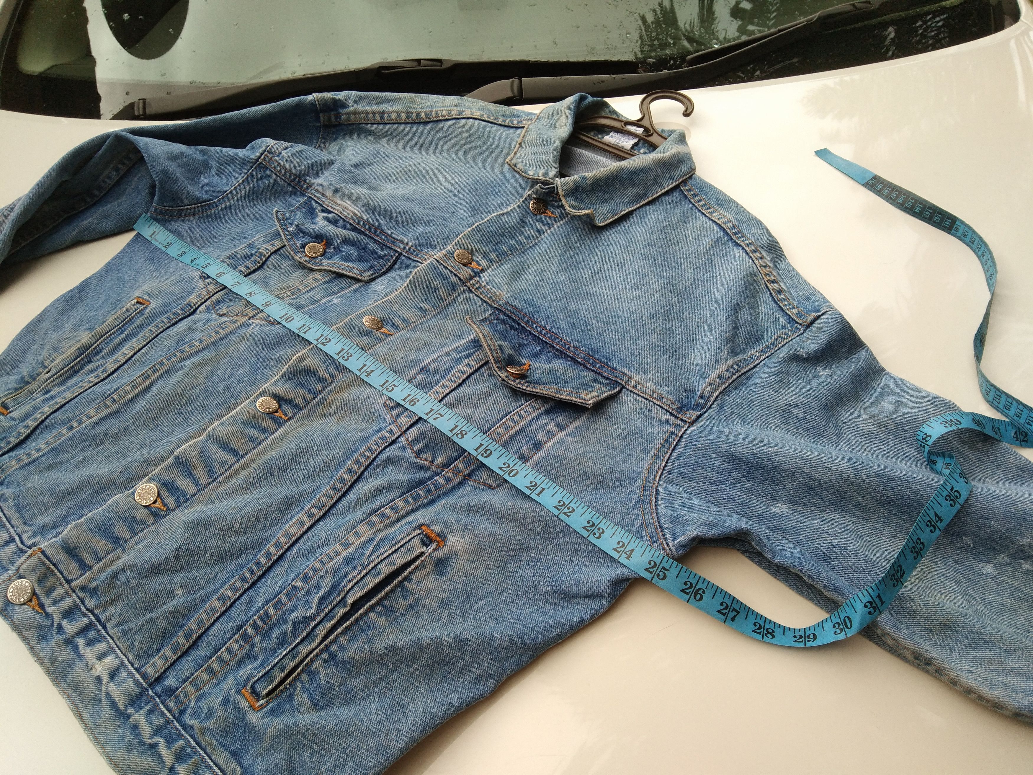 Vintage VINTAGE RAYNOR GARRAGE DOORS WORKERS DENIM JACKET Size US XL / EU 56 / 4 - 10 Thumbnail