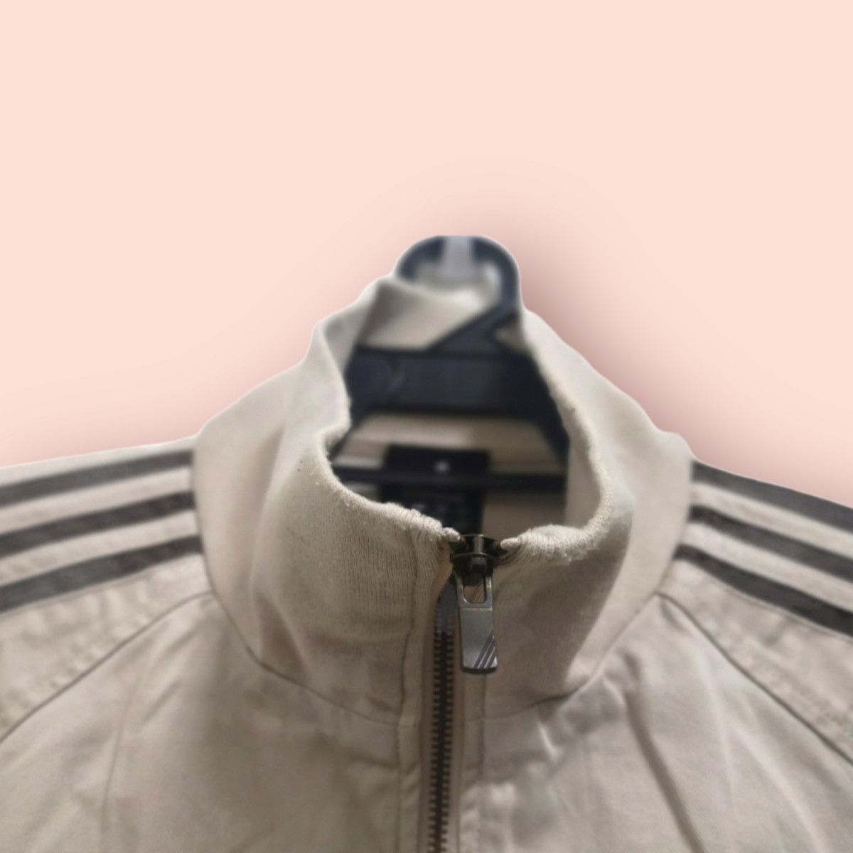 Adidas Y2K ADIDAS 3 STRIPES SPELLOUT CASUAL ZIPPER JACKET Size US M / EU 48-50 / 2 - 7 Thumbnail
