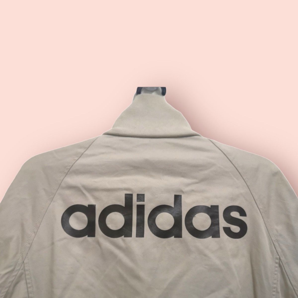 Adidas Y2K ADIDAS 3 STRIPES SPELLOUT CASUAL ZIPPER JACKET Size US M / EU 48-50 / 2 - 5 Thumbnail