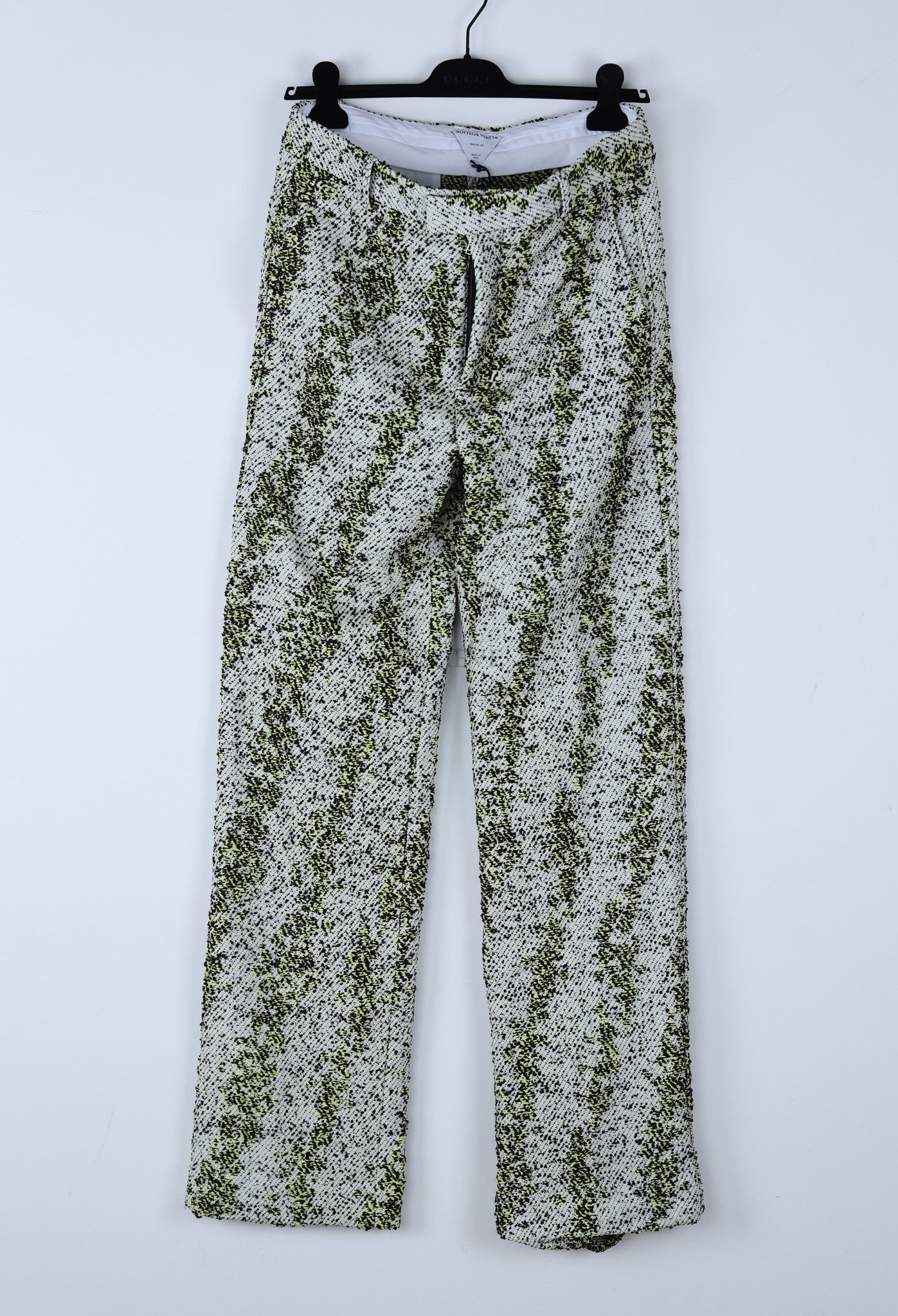 image of Bottega Veneta Pants Salon 01 Runway Structure Pants in Green, Men's (Size 32)