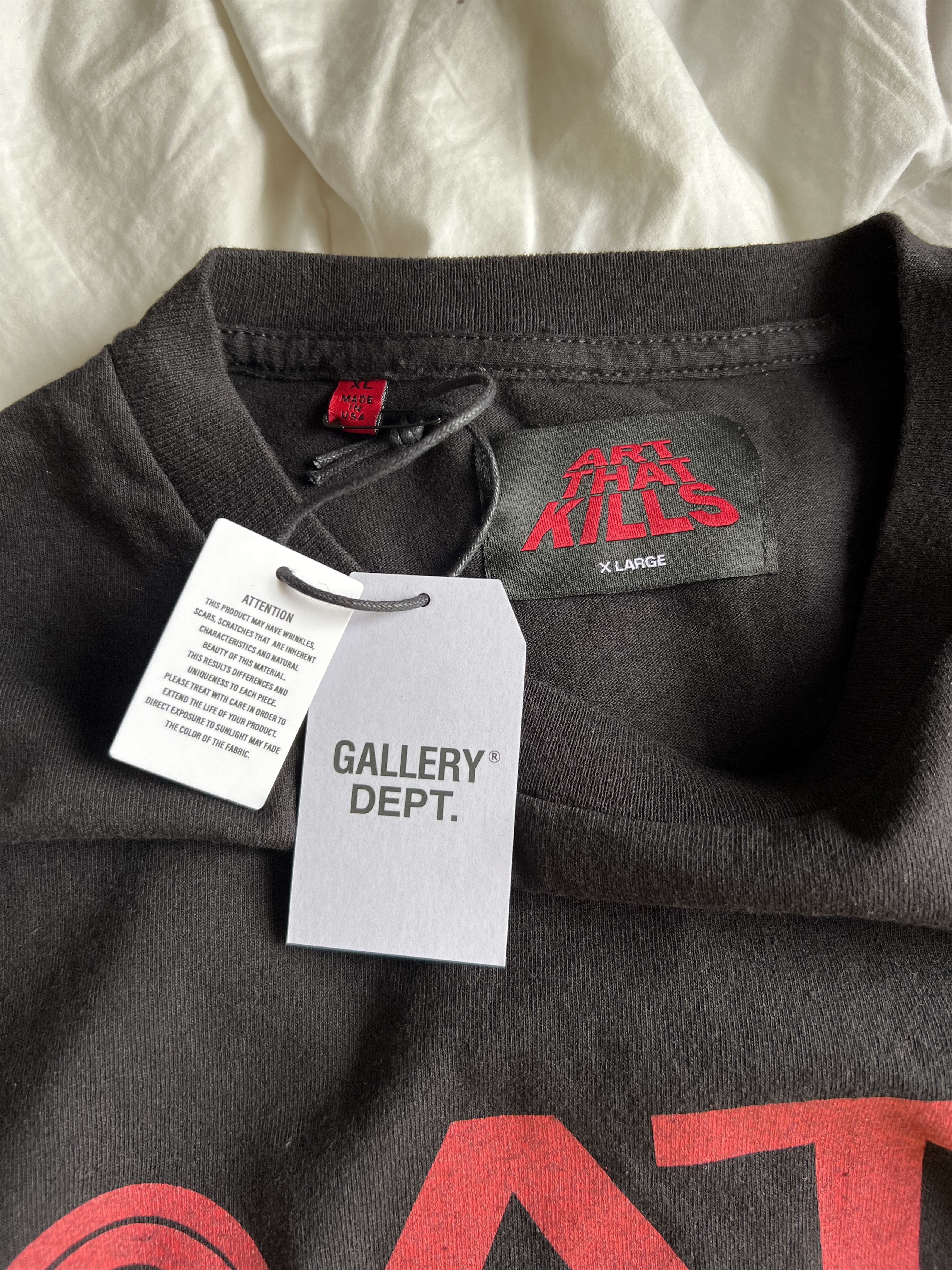 Gallery Dept. Gallery Dept. Music Lives On Art That Kills Tee Size US XL / EU 56 / 4 - 5 Thumbnail