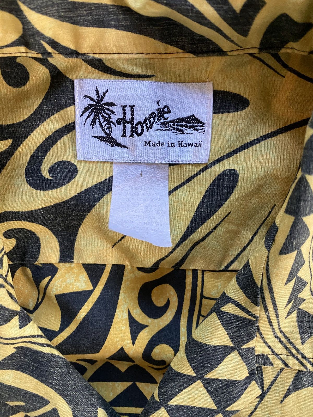 Vintage Vintage 80’s Howie Tribal Style Hawaiian Button Up Shirt Size US L / EU 52-54 / 3 - 6 Thumbnail