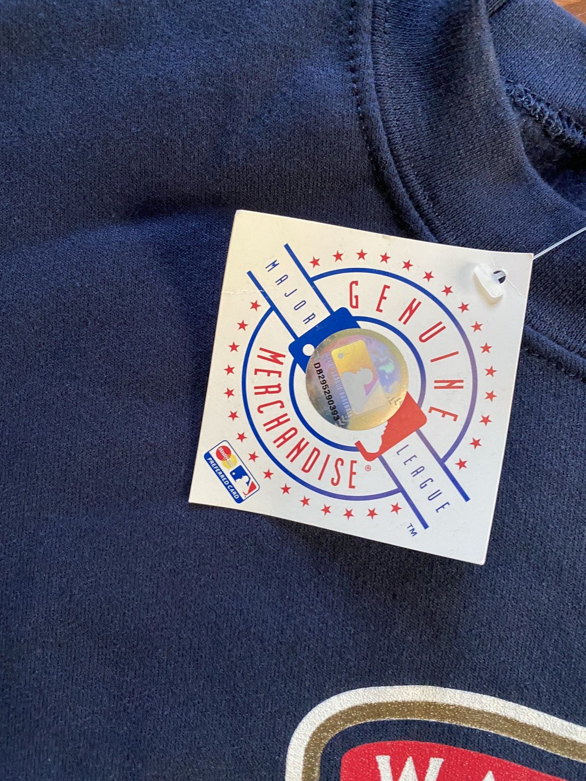 MLB Vintage ‘04 NWT Washington Nationals Crewneck Sweatshirt New Size US XL / EU 56 / 4 - 6 Thumbnail