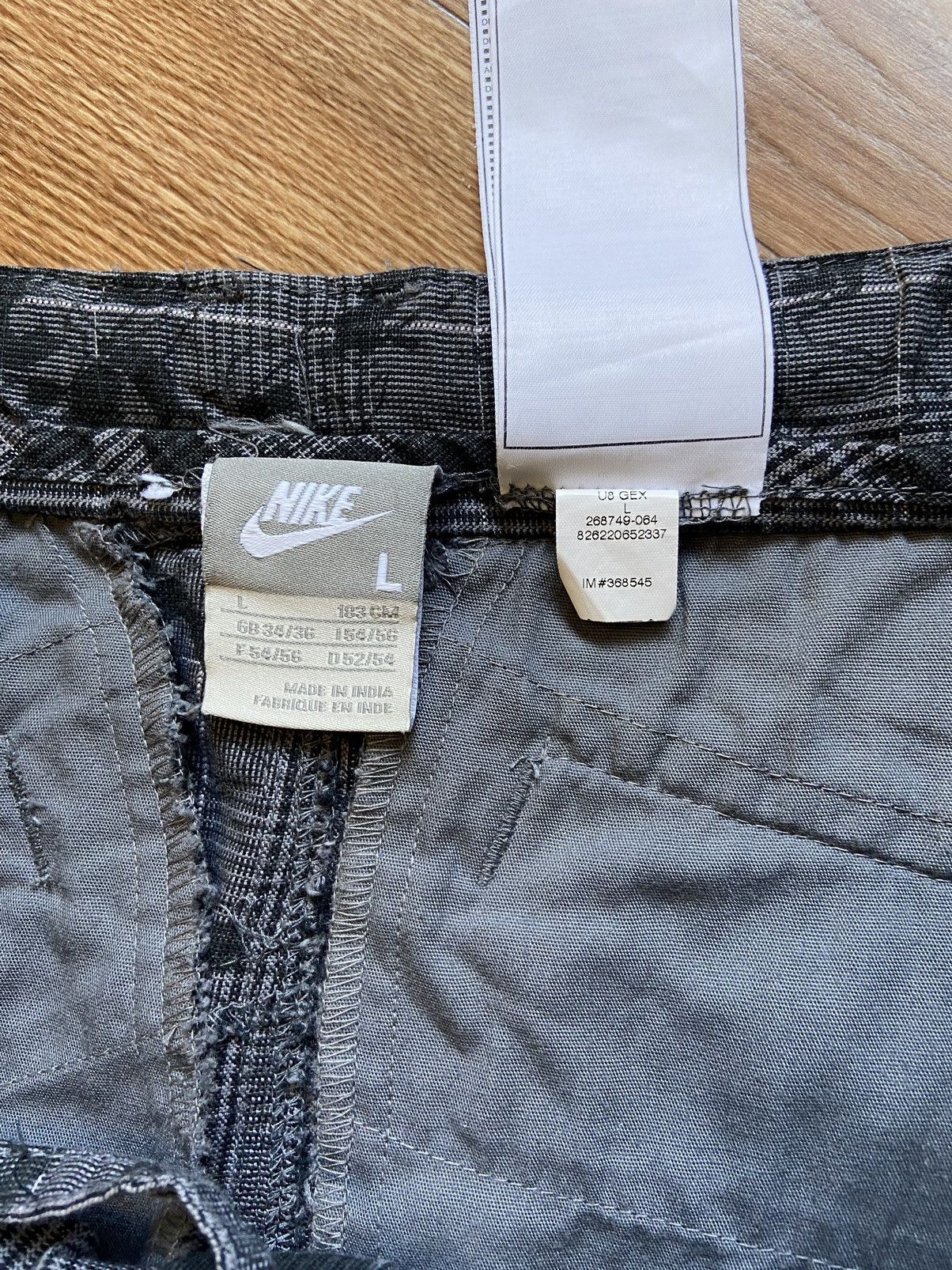 Nike × Vintage Nike Cargo Multi Pockets Shorts Size US 34 / EU 50 - 6 Thumbnail