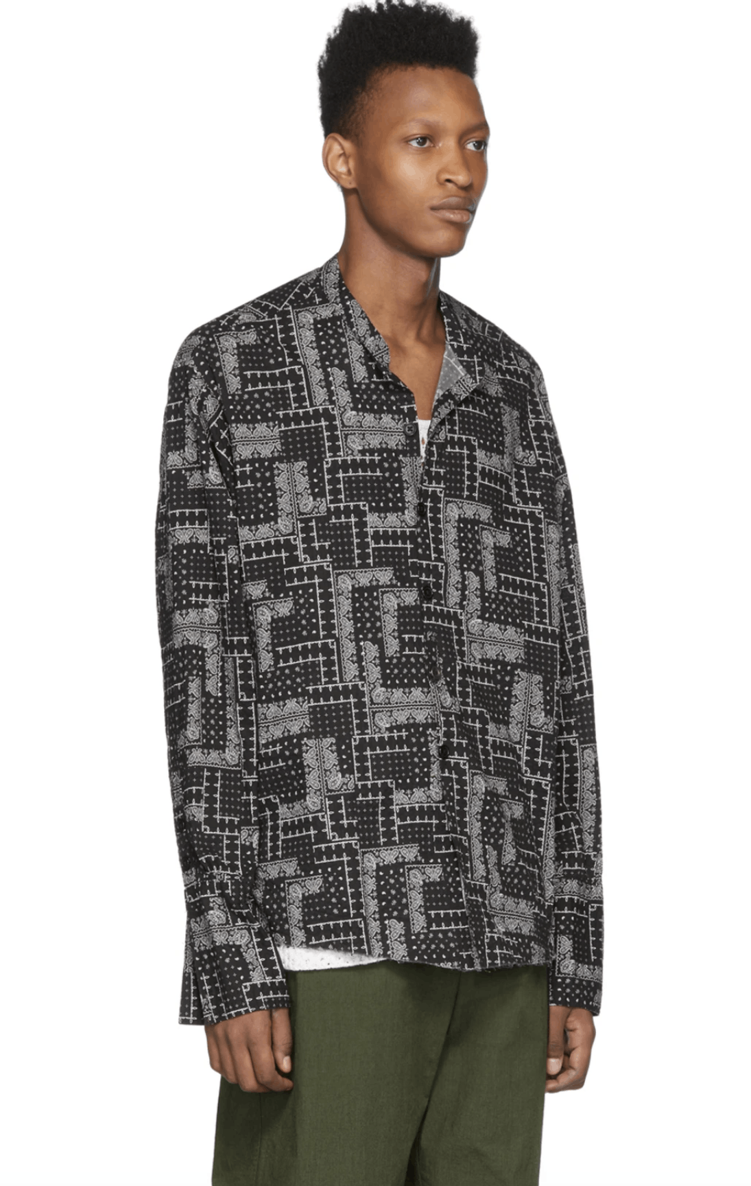 Greg Lauren SS20 Greg Lauren Paisley Button Up Bandana Patchwork Jacket Size US XL / EU 56 / 4 - 3 Thumbnail