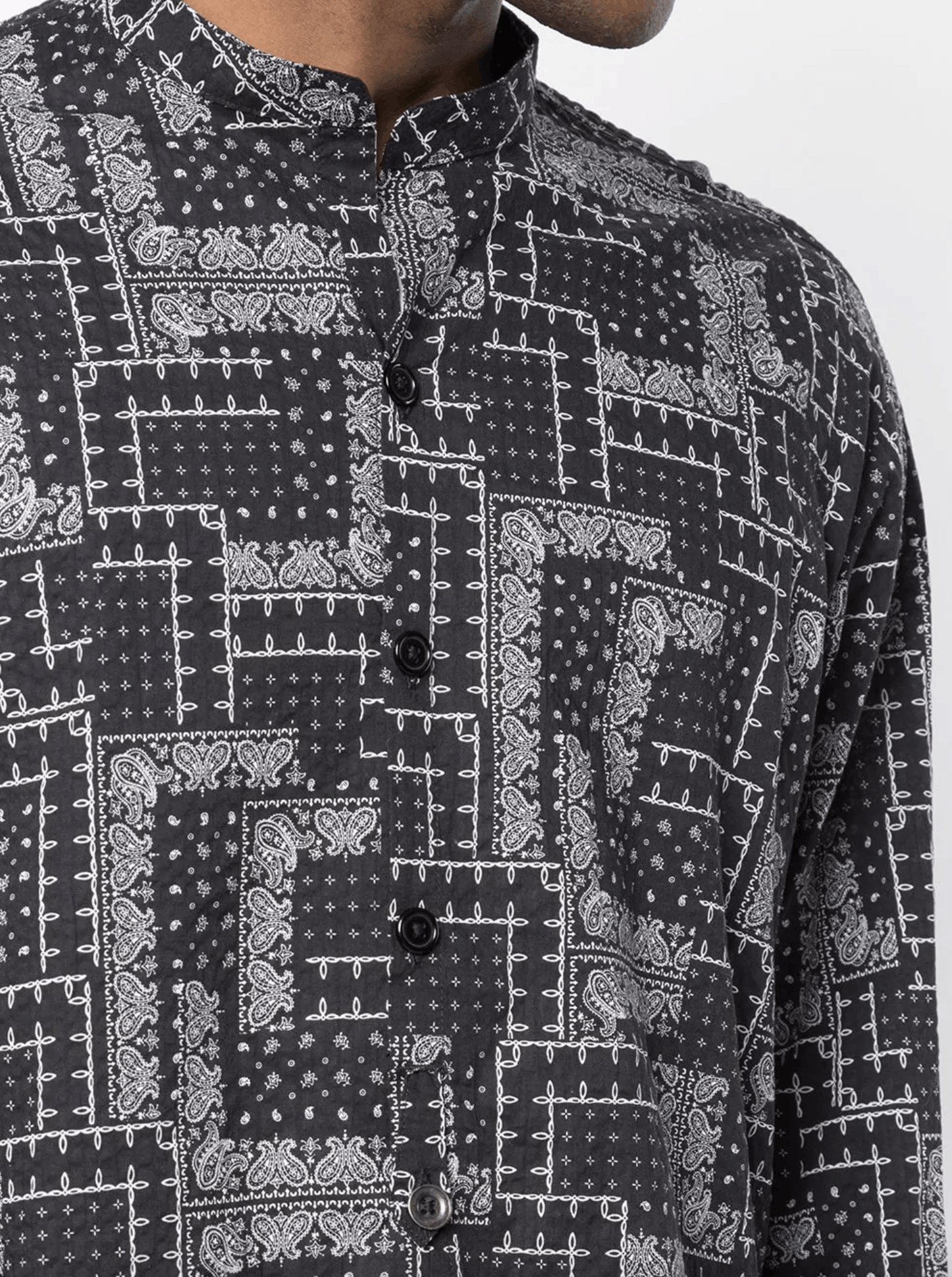 Greg Lauren SS20 Greg Lauren Paisley Button Up Bandana Patchwork Jacket Size US XL / EU 56 / 4 - 11 Thumbnail