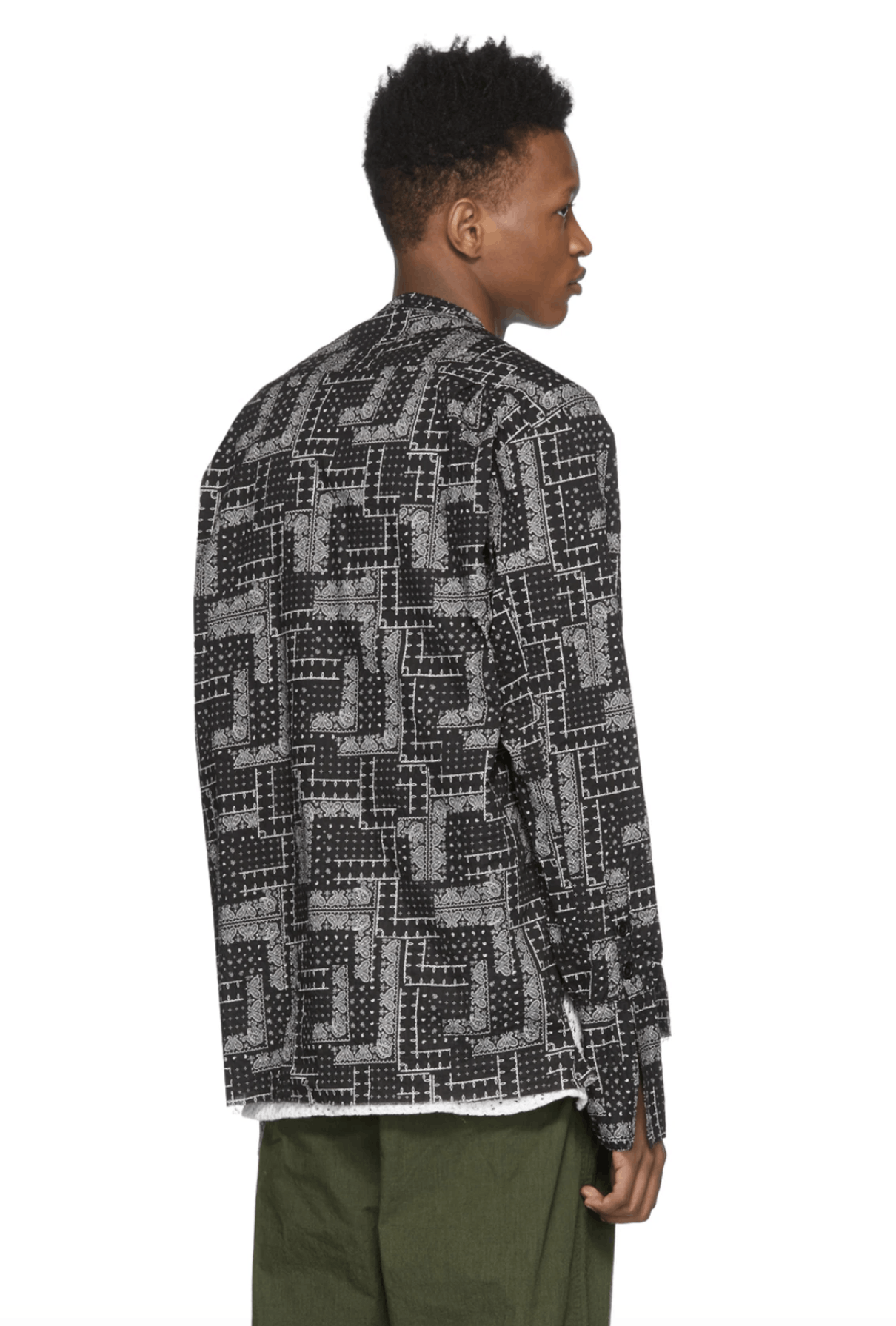 Greg Lauren SS20 Greg Lauren Paisley Button Up Bandana Patchwork Jacket Size US XL / EU 56 / 4 - 4 Thumbnail