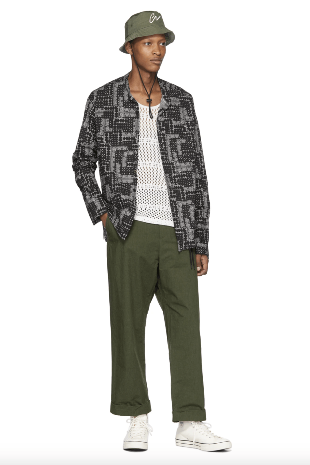 Greg Lauren SS20 Greg Lauren Paisley Button Up Bandana Patchwork Jacket Size US XL / EU 56 / 4 - 6 Thumbnail