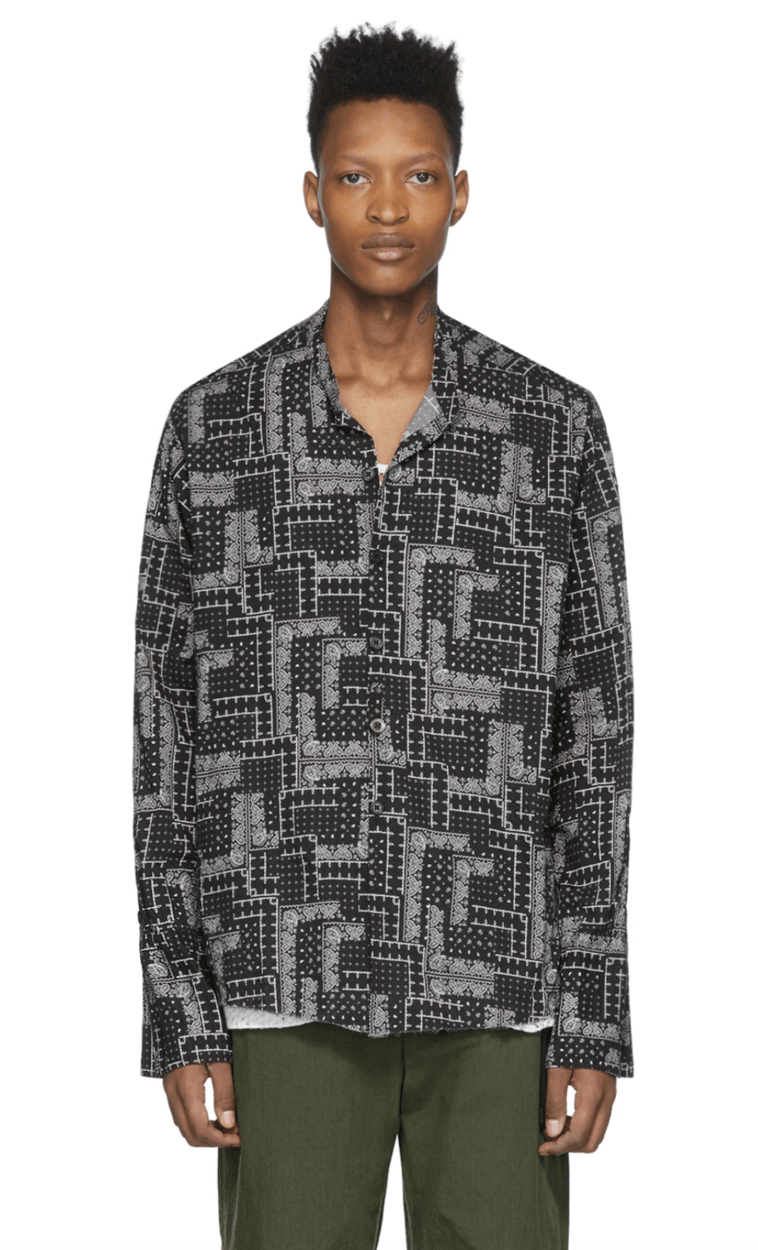 Greg Lauren SS20 Greg Lauren Paisley Button Up Bandana Patchwork Jacket Size US XL / EU 56 / 4 - 2 Thumbnail