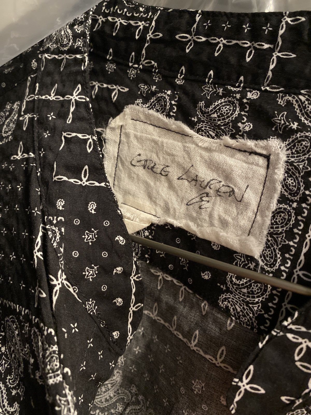 Greg Lauren SS2020 NWT Greg Lauren Paisley Button Up Bandana Patchwork Size US S / EU 44-46 / 1 - 13 Thumbnail