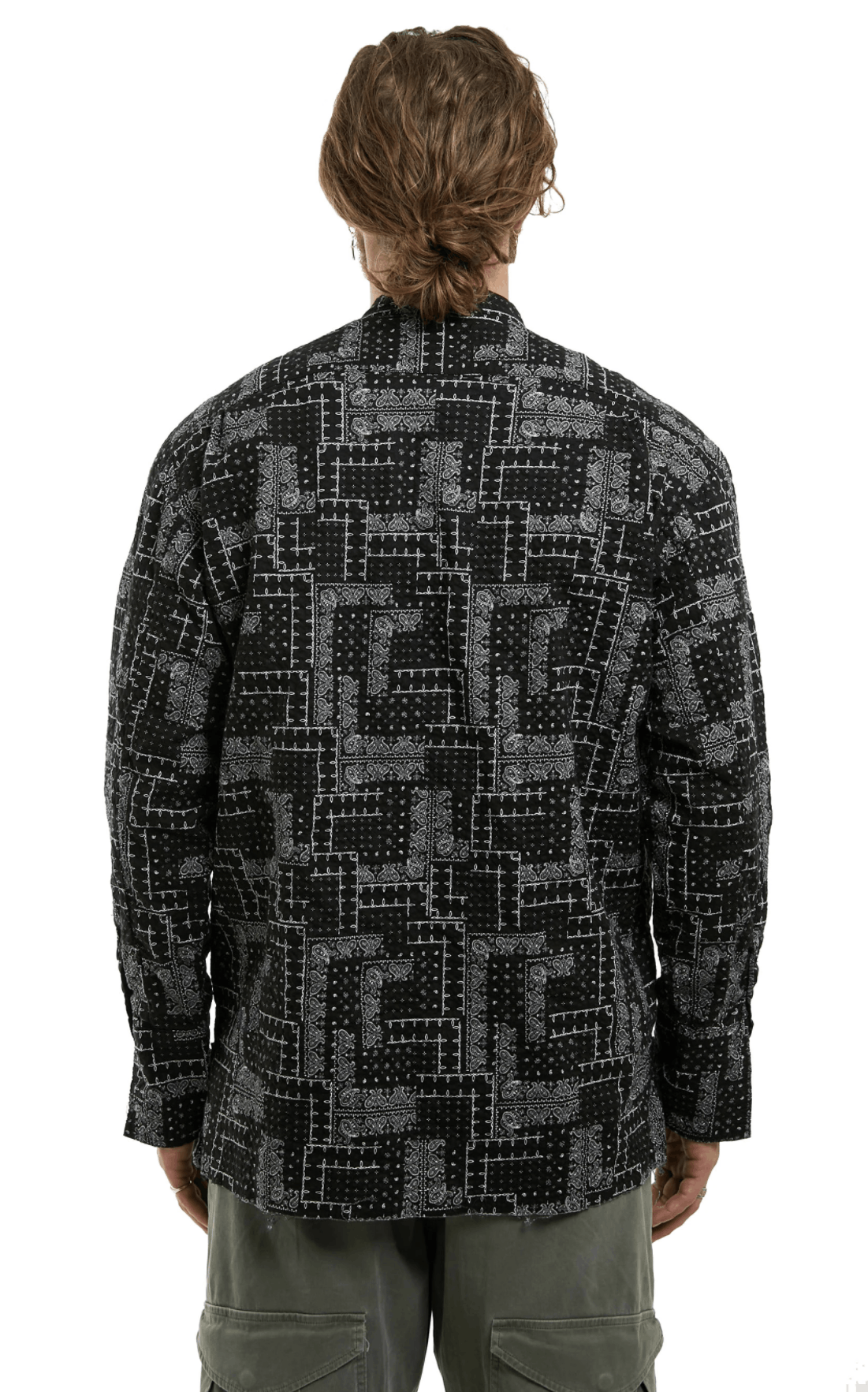 Greg Lauren SS20 Greg Lauren Paisley Button Up Bandana Patchwork Jacket Size US XL / EU 56 / 4 - 8 Thumbnail