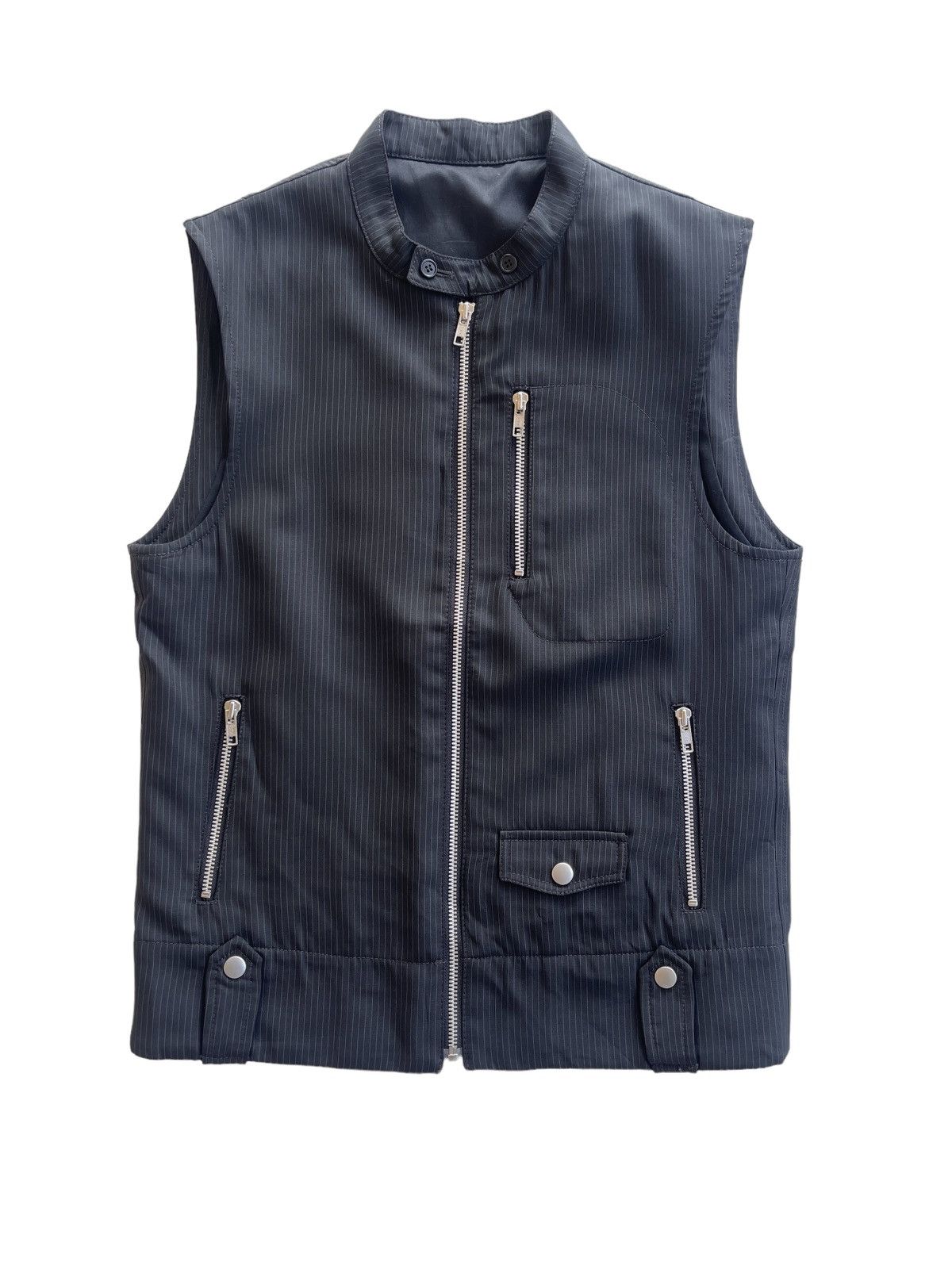 image of Ppfm Multipocket Tactical Black Vest, Men's (Size Medium)