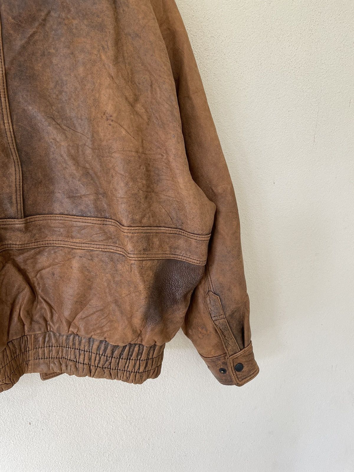 Genuine Leather × Vintage MEN’S ROBO FLYING JACKET MEN Size US M / EU 48-50 / 2 - 10 Thumbnail