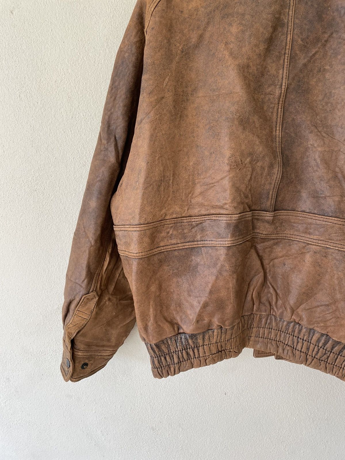 Genuine Leather × Vintage MEN’S ROBO FLYING JACKET MEN Size US M / EU 48-50 / 2 - 9 Thumbnail