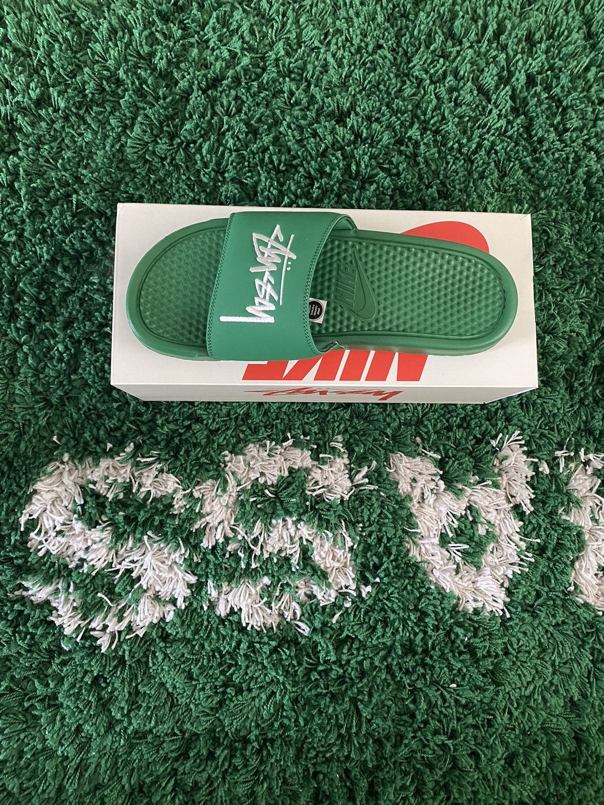 benassi stussy slides resell