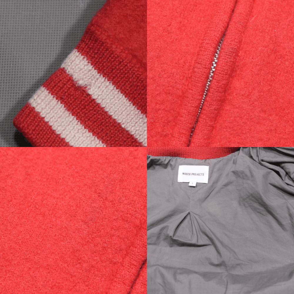 Norse Projects Ryan Sport Compact Wool Bomber Jacket Size US M / EU 48-50 / 2 - 10 Thumbnail