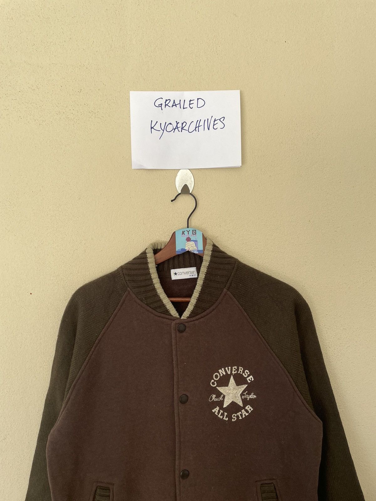 Converse CONVERSE VARSITY JACKET Size US M / EU 48-50 / 2 - 3 Thumbnail