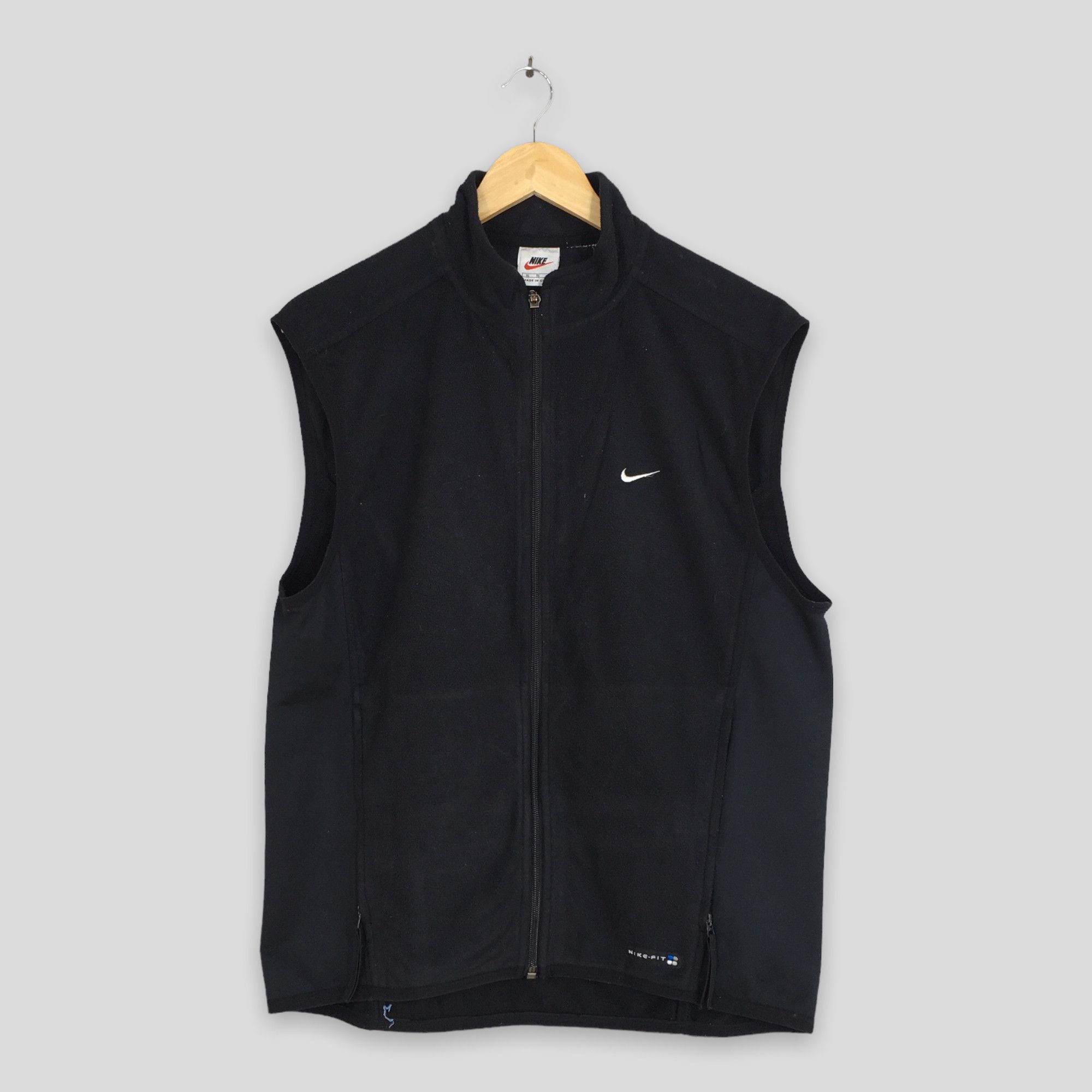 Nike Vintage Nike ACG Swoosh Fleece Vest Sweater Medium Size US M / EU 48-50 / 2 - 1 Thumbnail