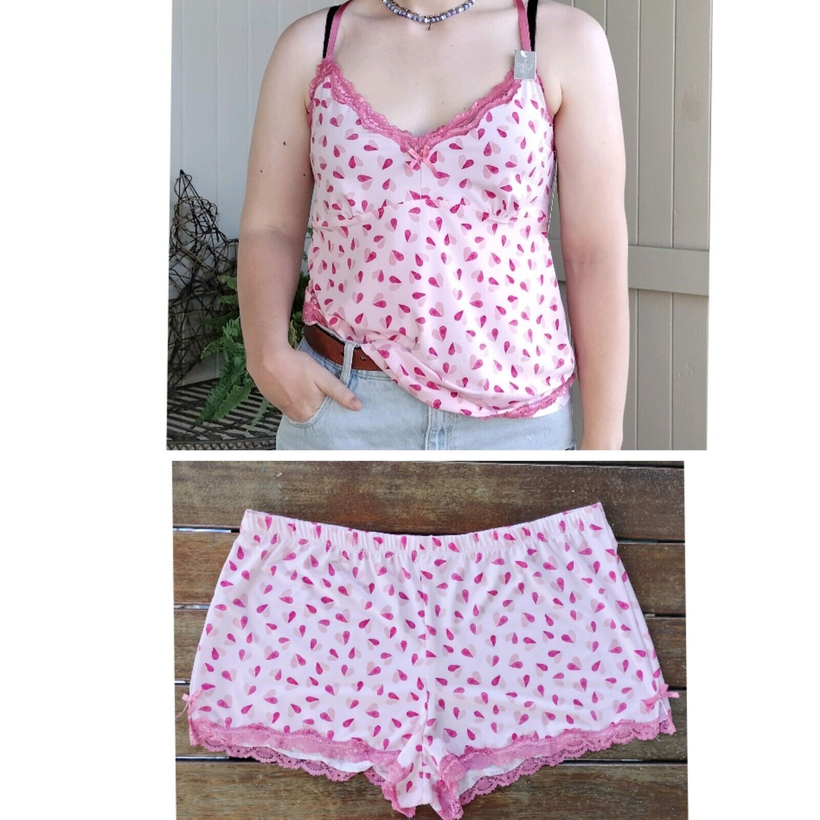 Designer Marilyn Munroe Intimates Size XL Pyjama Set Cami Shorts Size ONE SIZE - 1 Thumbnail