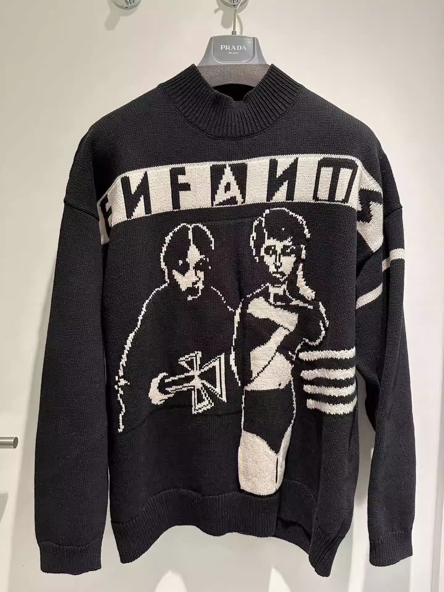 Pre-owned Enfants Riches Deprimes Sweater In Black