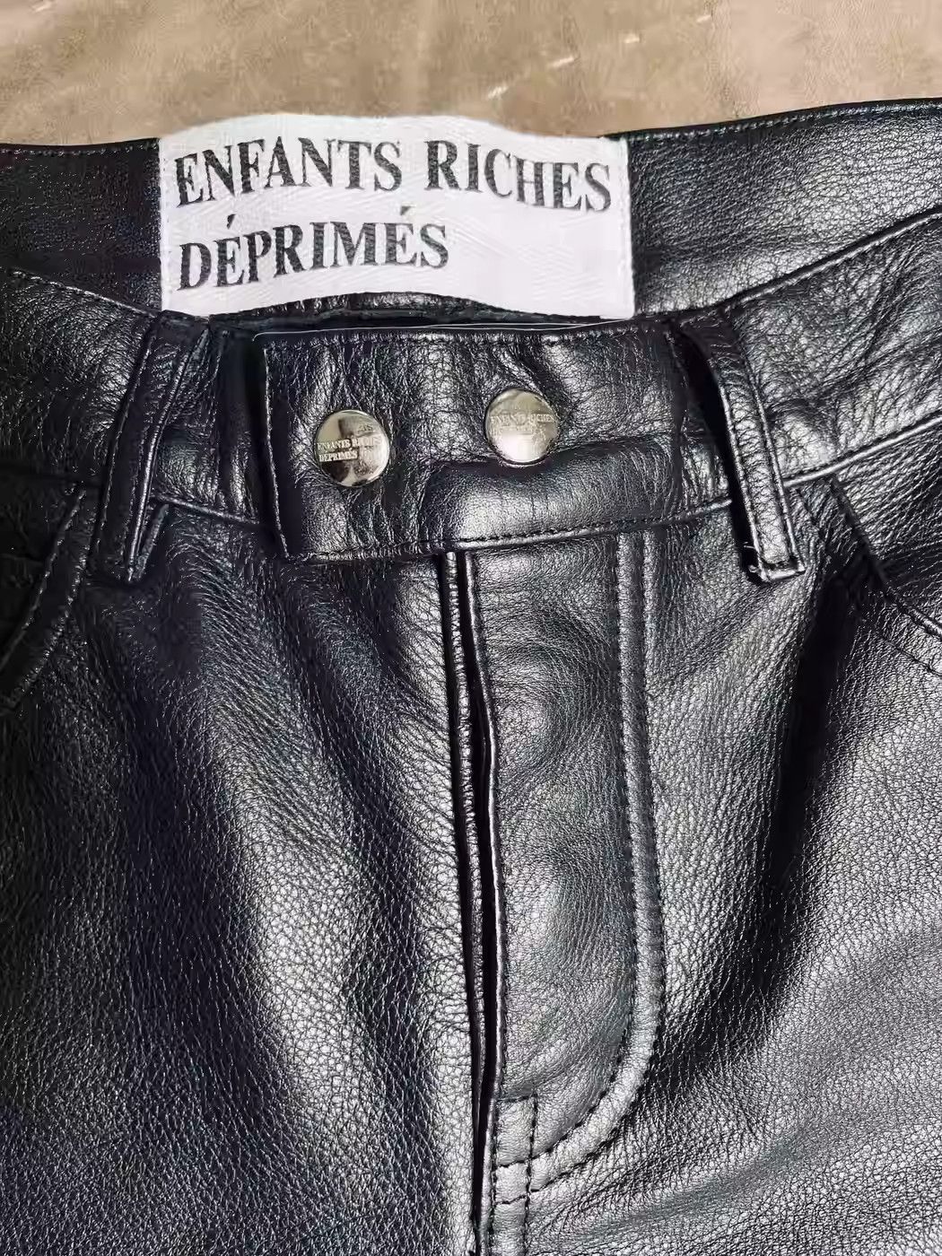 Enfants Riches Deprimes Enfants Riches Deprimes Leather Pants Size US 32 / EU 48 - 3 Thumbnail