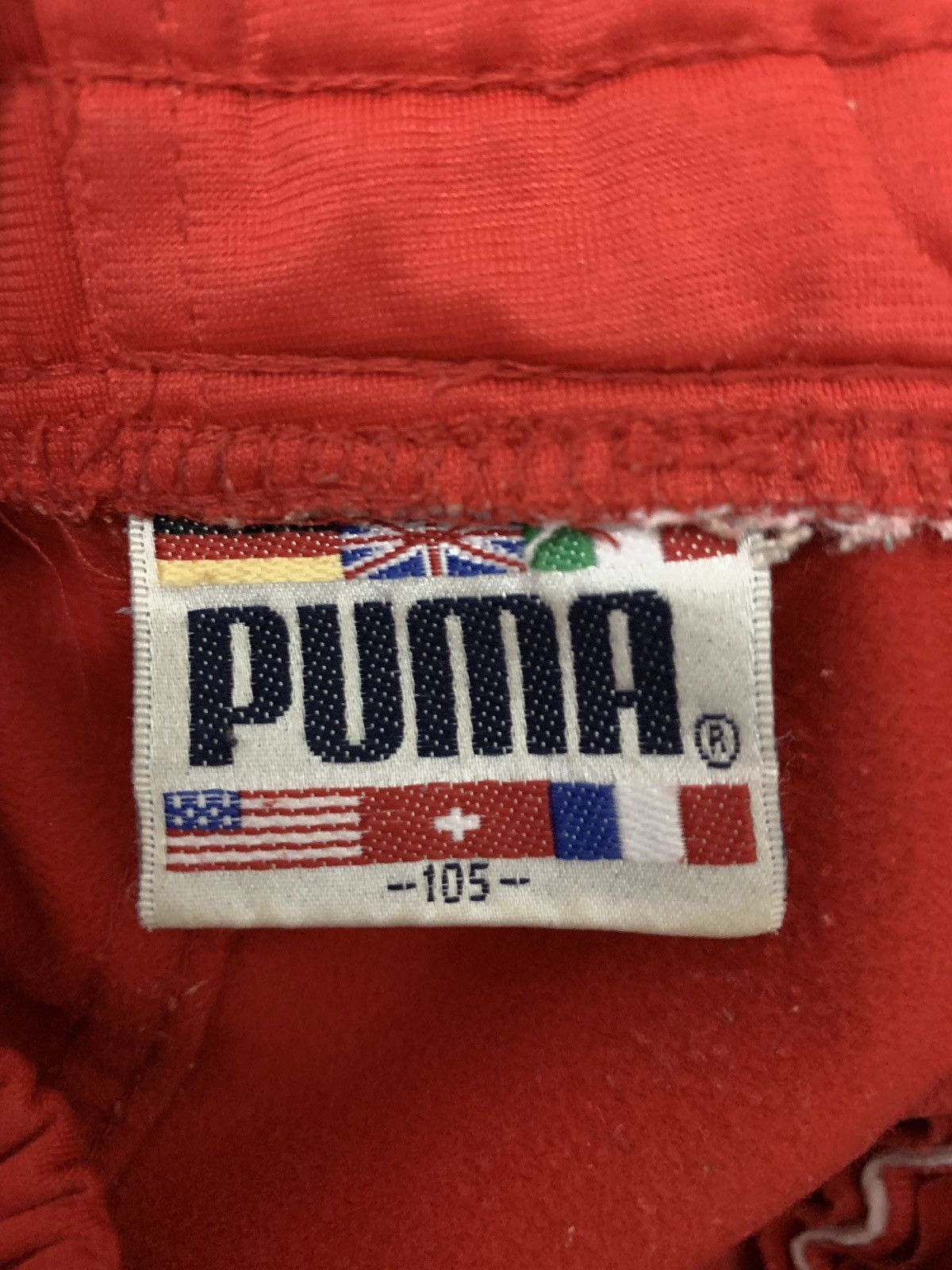 Japanese Brand × Puma × Vintage 🔥 Puma Side Tape Logomatic Track Pants Size US 31 - 8 Thumbnail