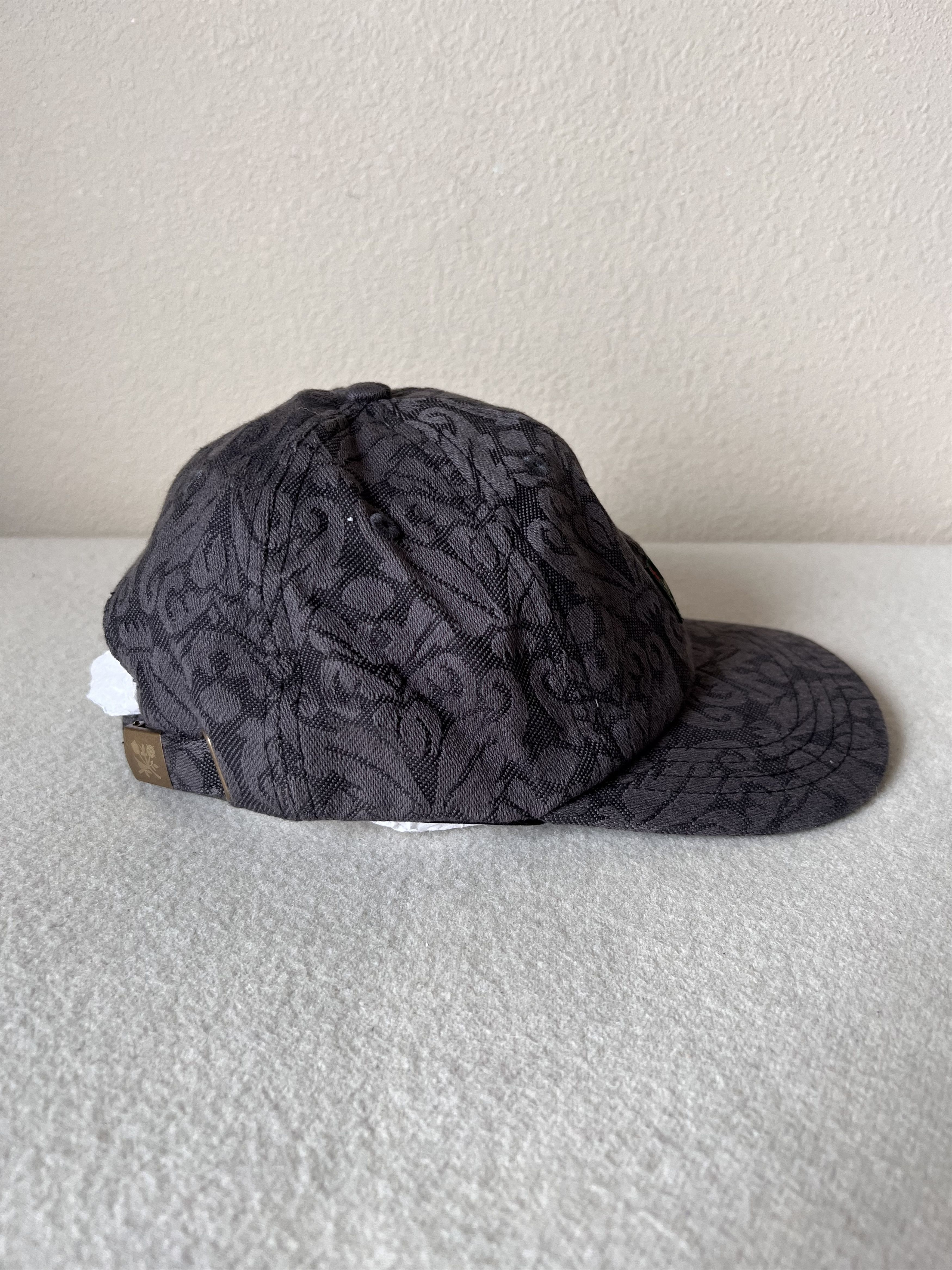 Aime Leon Dore Aime Leon Dore Paisley Hat in Jet Black Size ONE SIZE - 3 Thumbnail