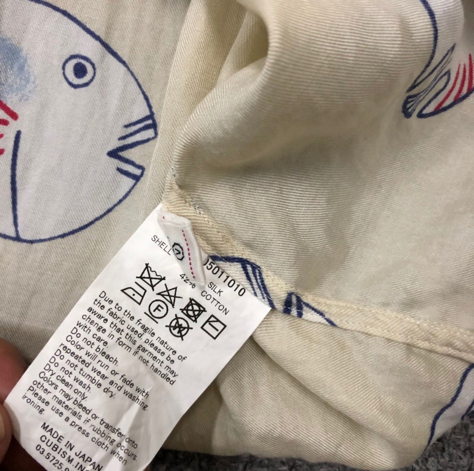 Visvim visvim 18ss free edge shirt fishy Size US M / EU 48-50 / 2 - 3 Thumbnail