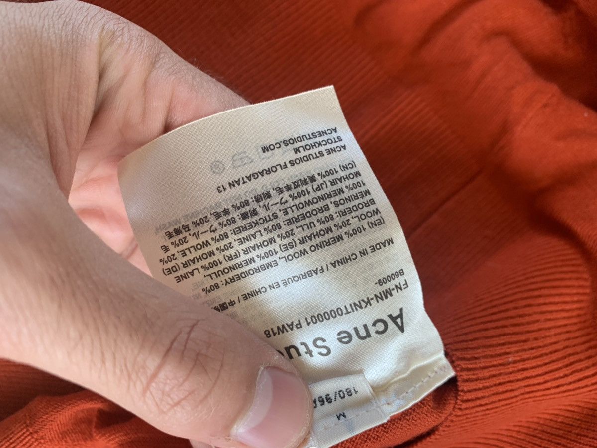 Acne Studios FN-MN-KNIT000001 in Orange Size US L / EU 52-54 / 3 - 7 Thumbnail
