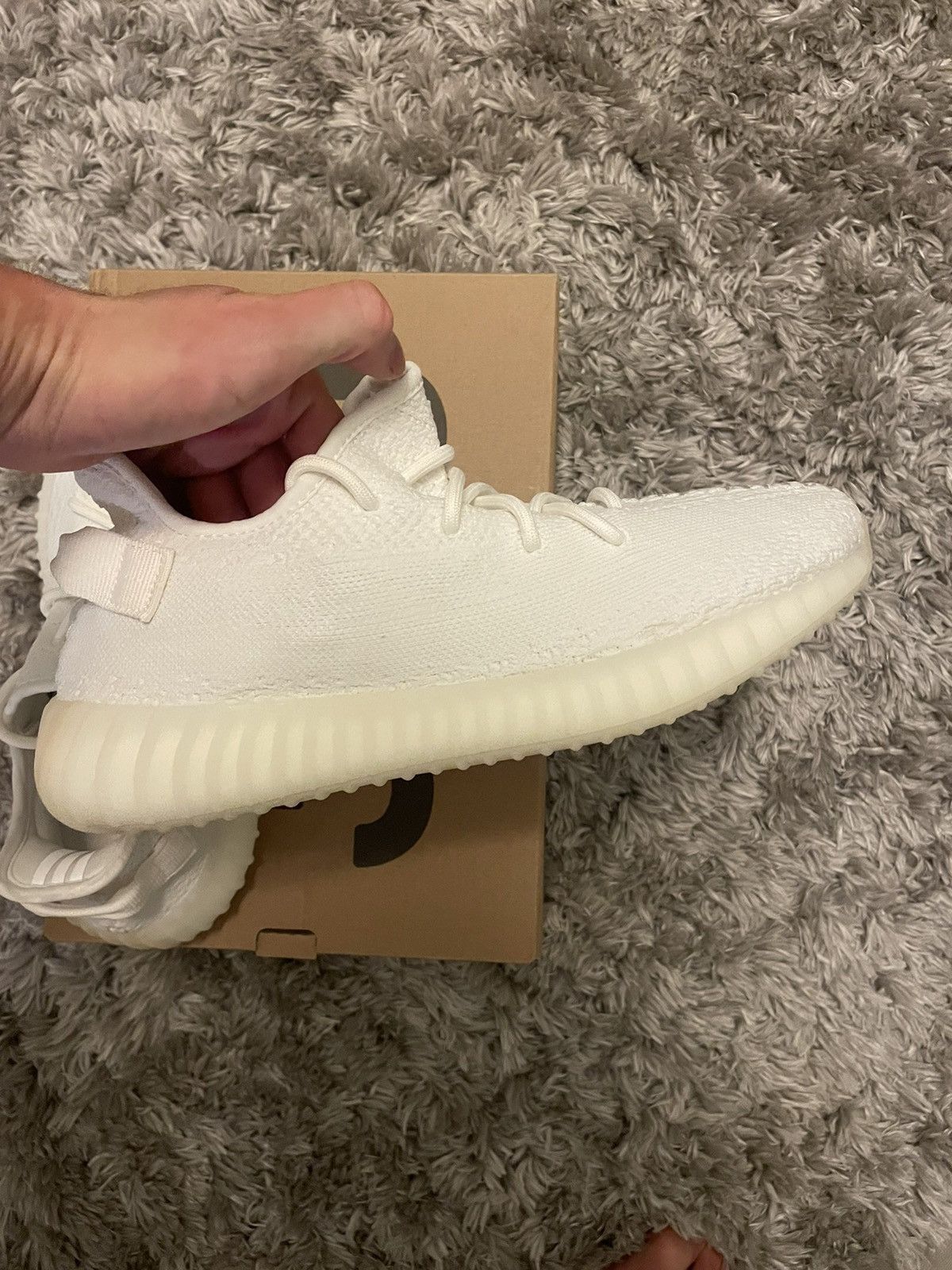 Cream Yeezy v2
