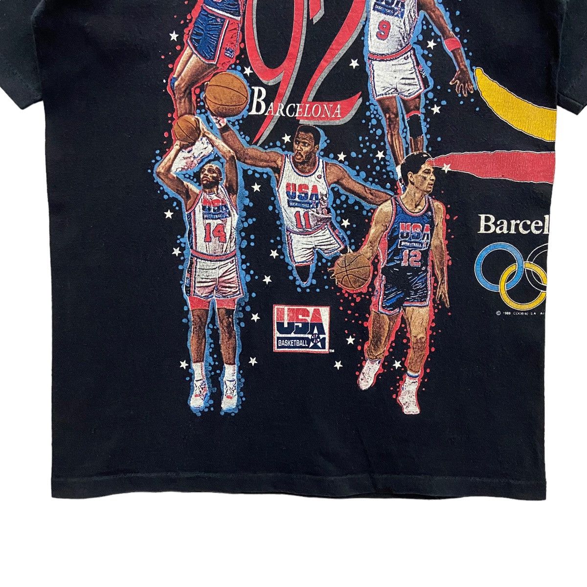 NBA × Salem Sportswear × USA Olympics Vtg 90’s NBA Team USA Basketball Olympic Barcelona Fullprint Size US M / EU 48-50 / 2 - 8 Thumbnail