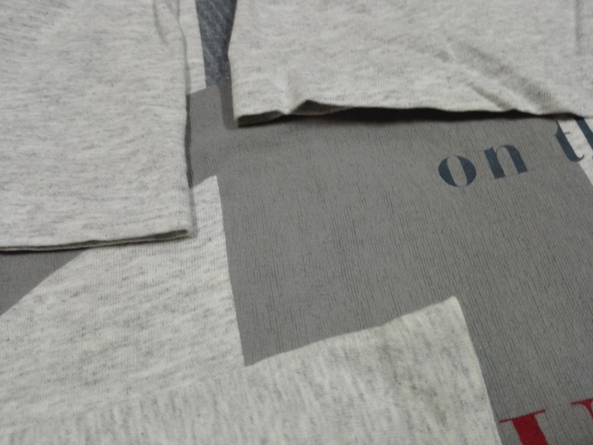 Champion Vintage Champion 80s Big Logo Gray Tee Single Stitch Size US M / EU 48-50 / 2 - 7 Thumbnail