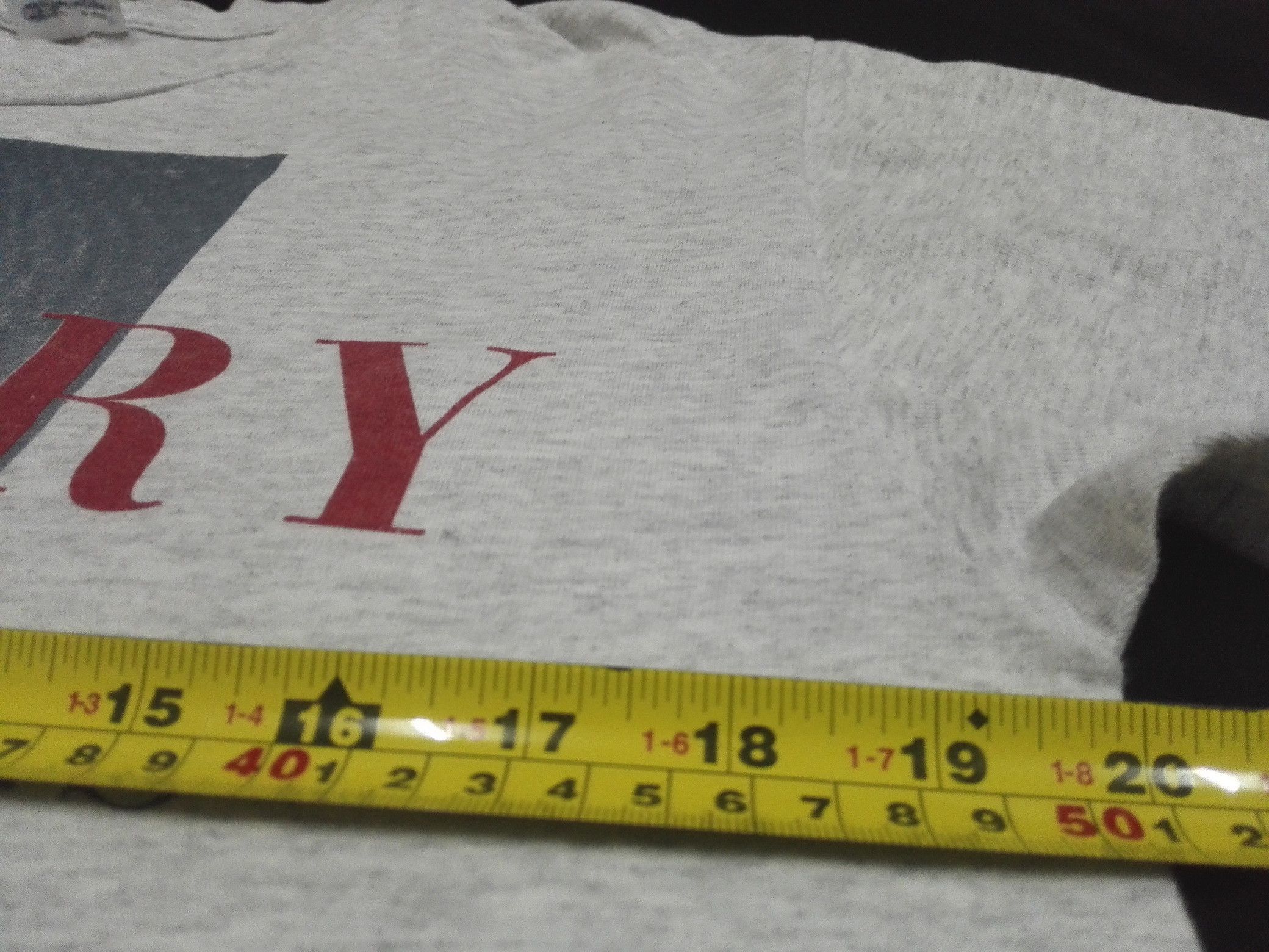 Champion Vintage Champion 80s Big Logo Gray Tee Single Stitch Size US M / EU 48-50 / 2 - 5 Thumbnail