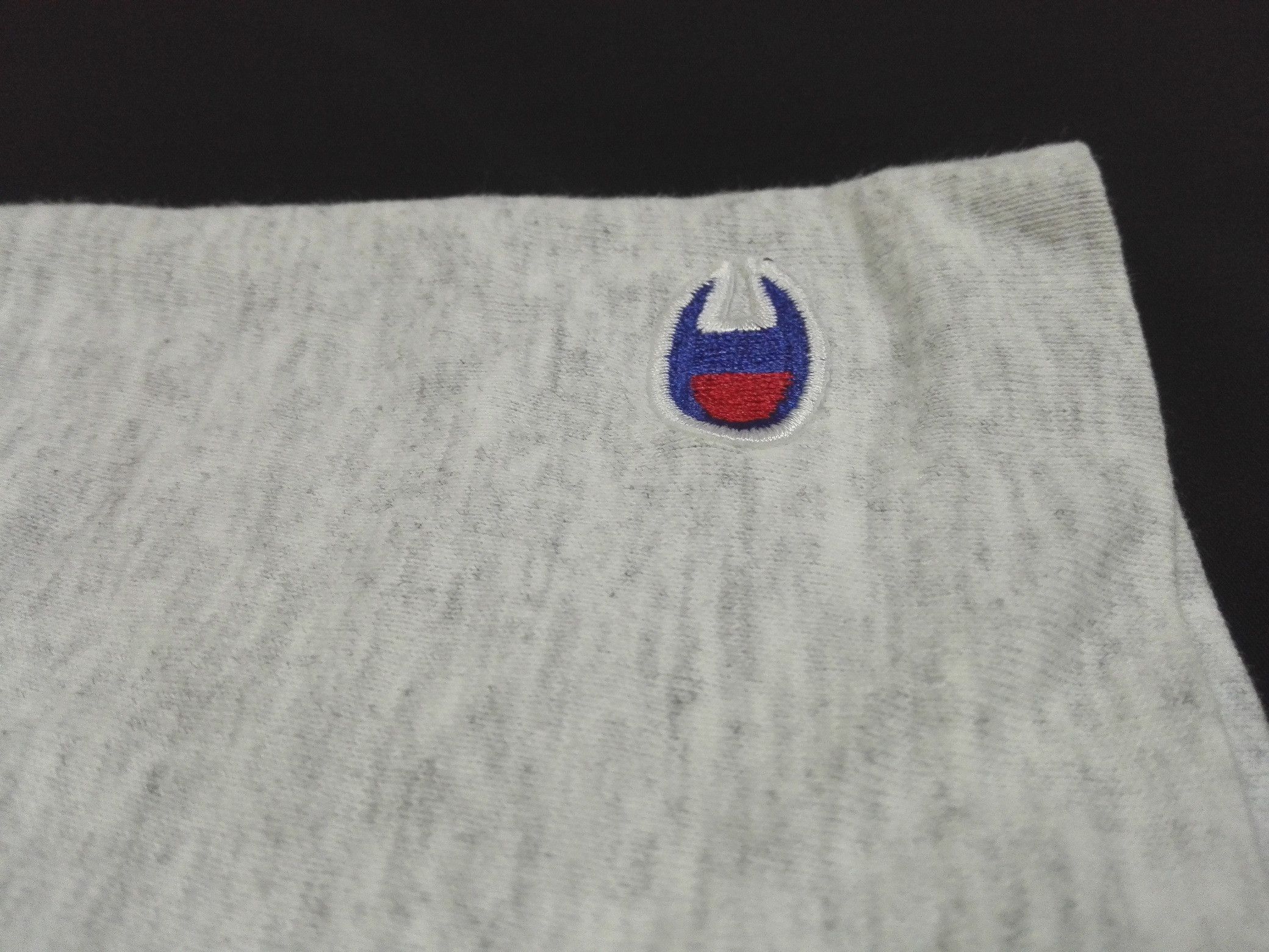 Champion Vintage Champion 80s Big Logo Gray Tee Single Stitch Size US M / EU 48-50 / 2 - 2 Thumbnail