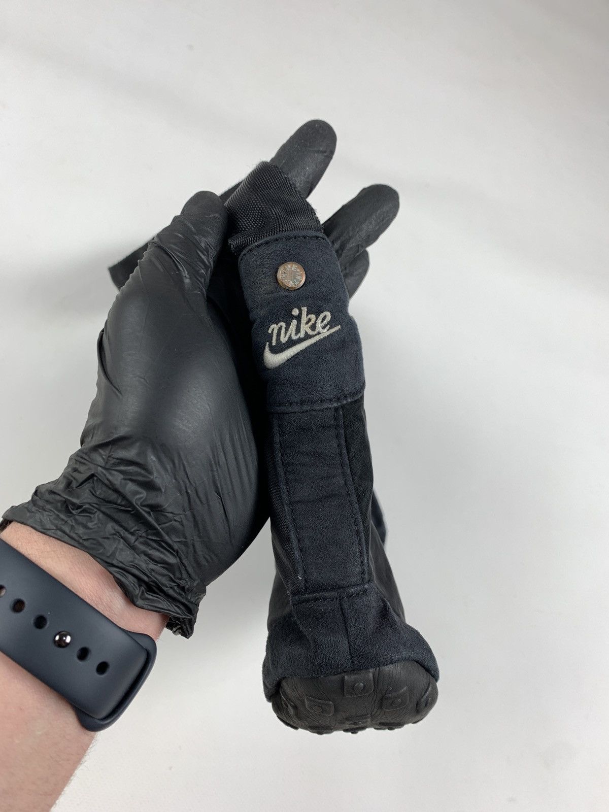 Nike 90s Vintage Nike Baguette Faded Black Y2K Bag Size ONE SIZE - 7 Thumbnail